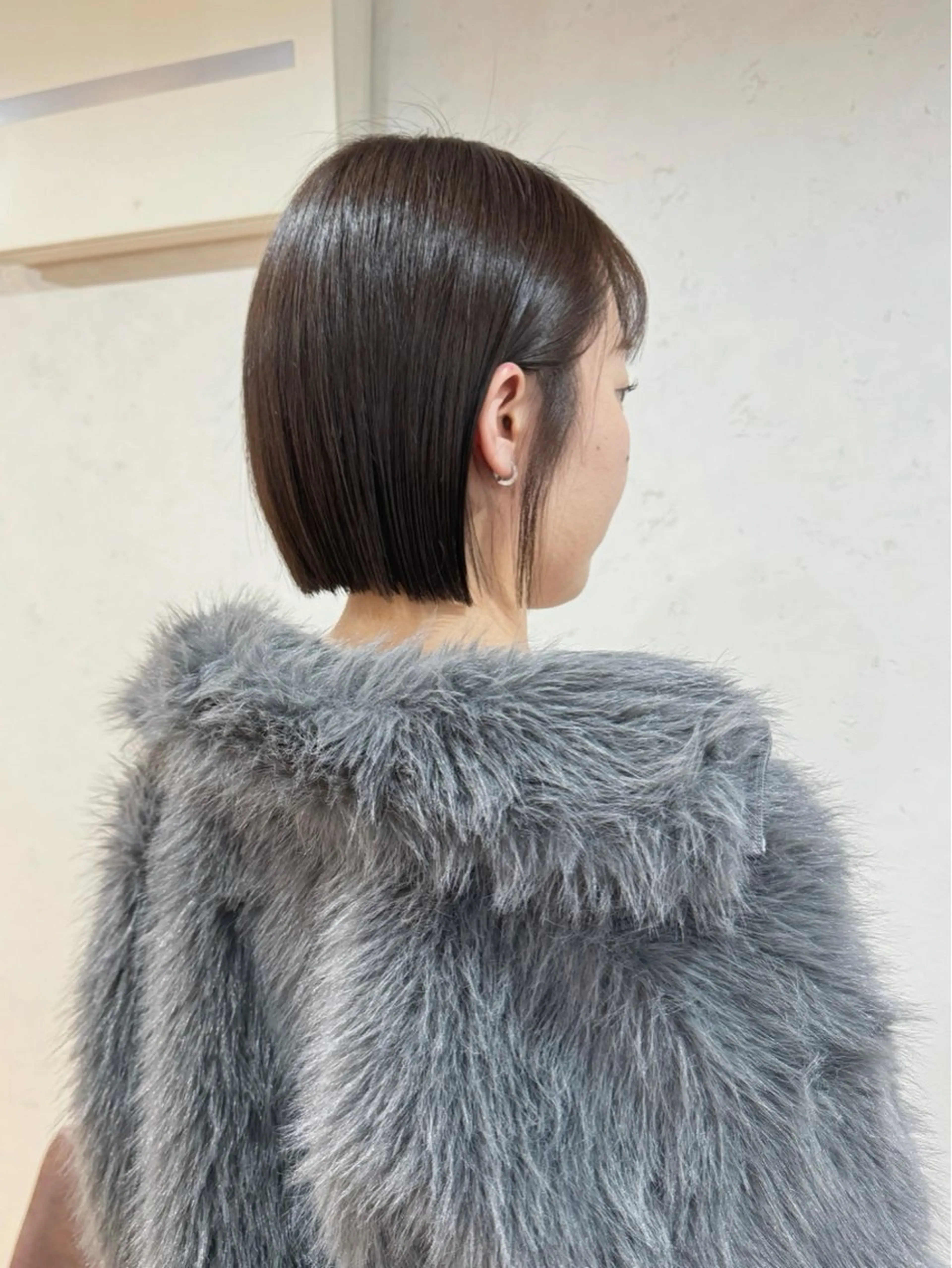 🧡カット+艶カラーの写真