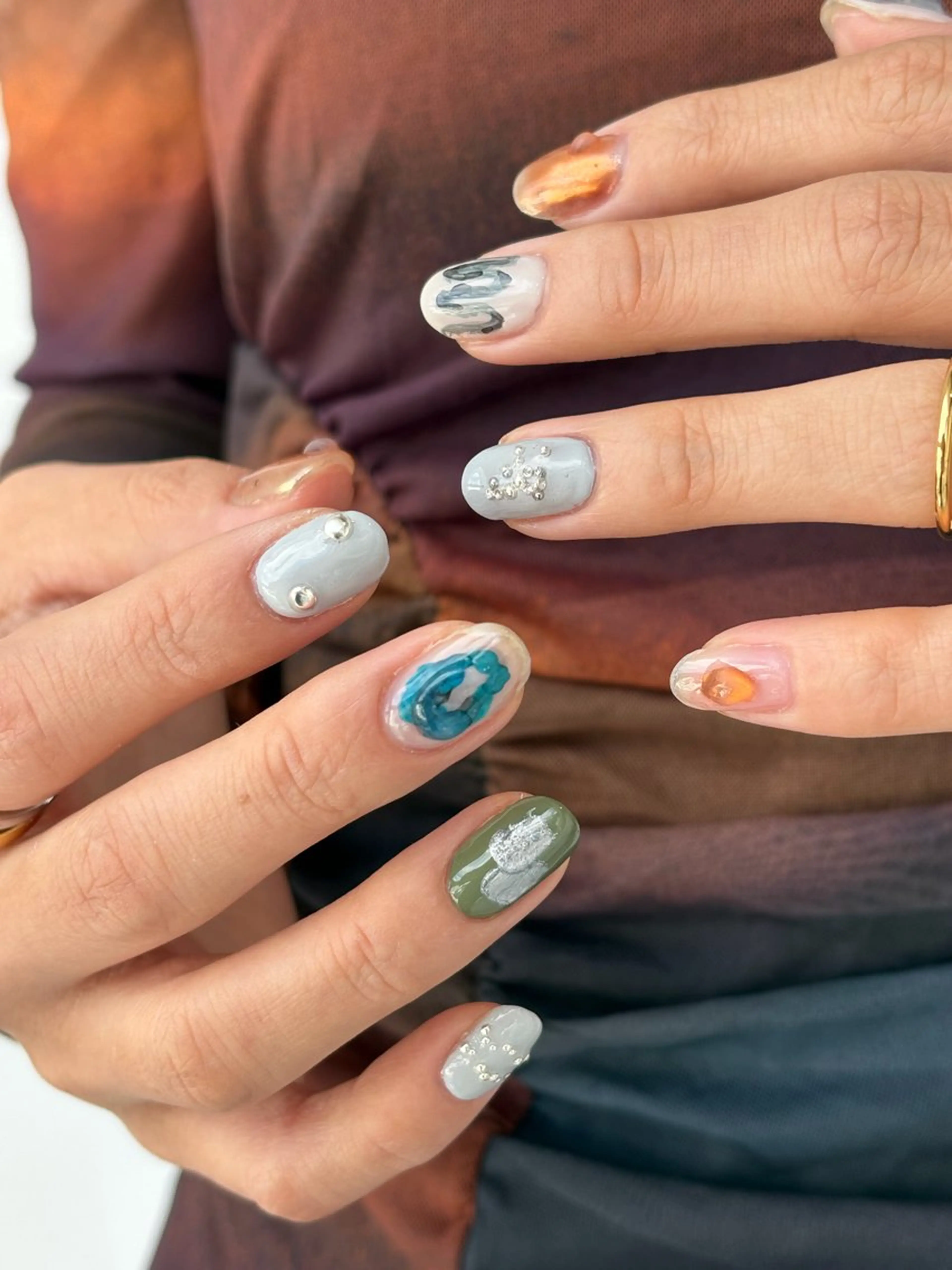 ネイル ニュアンスネイル Fuju. Aのネイルデザイン