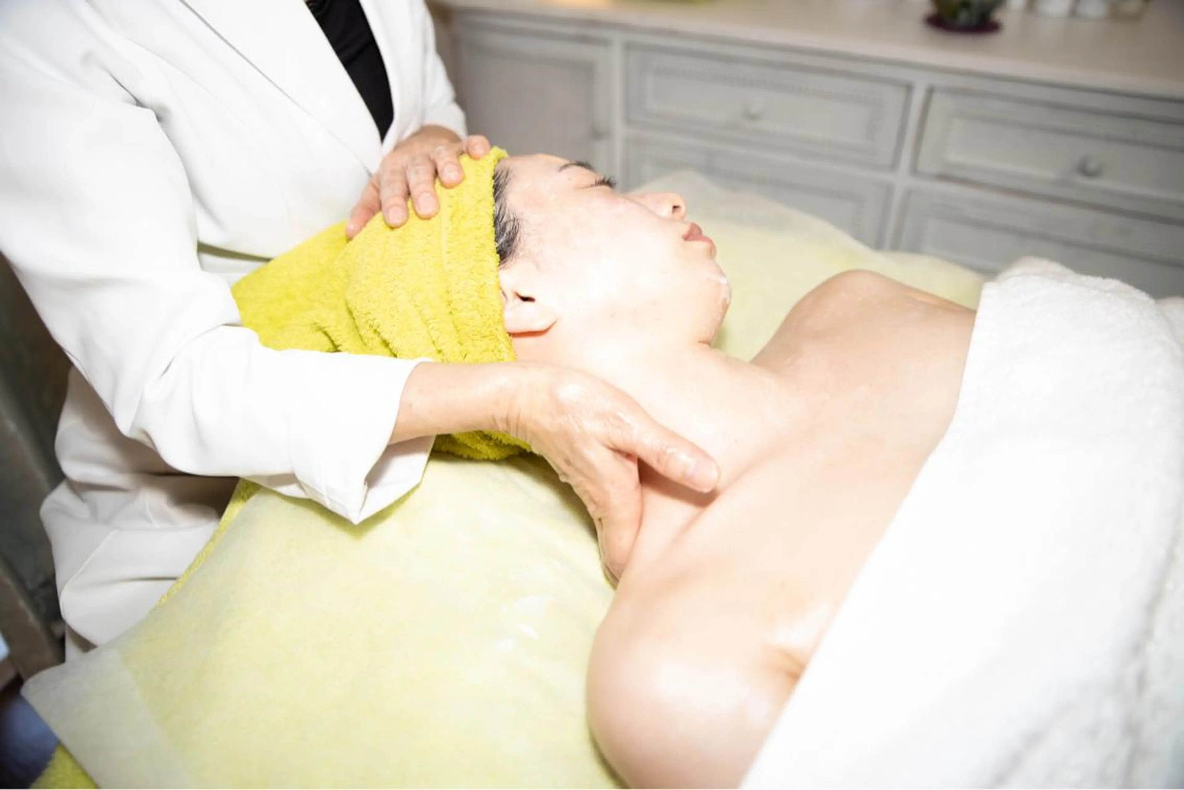 軽めアロマリンパマッサージの写真