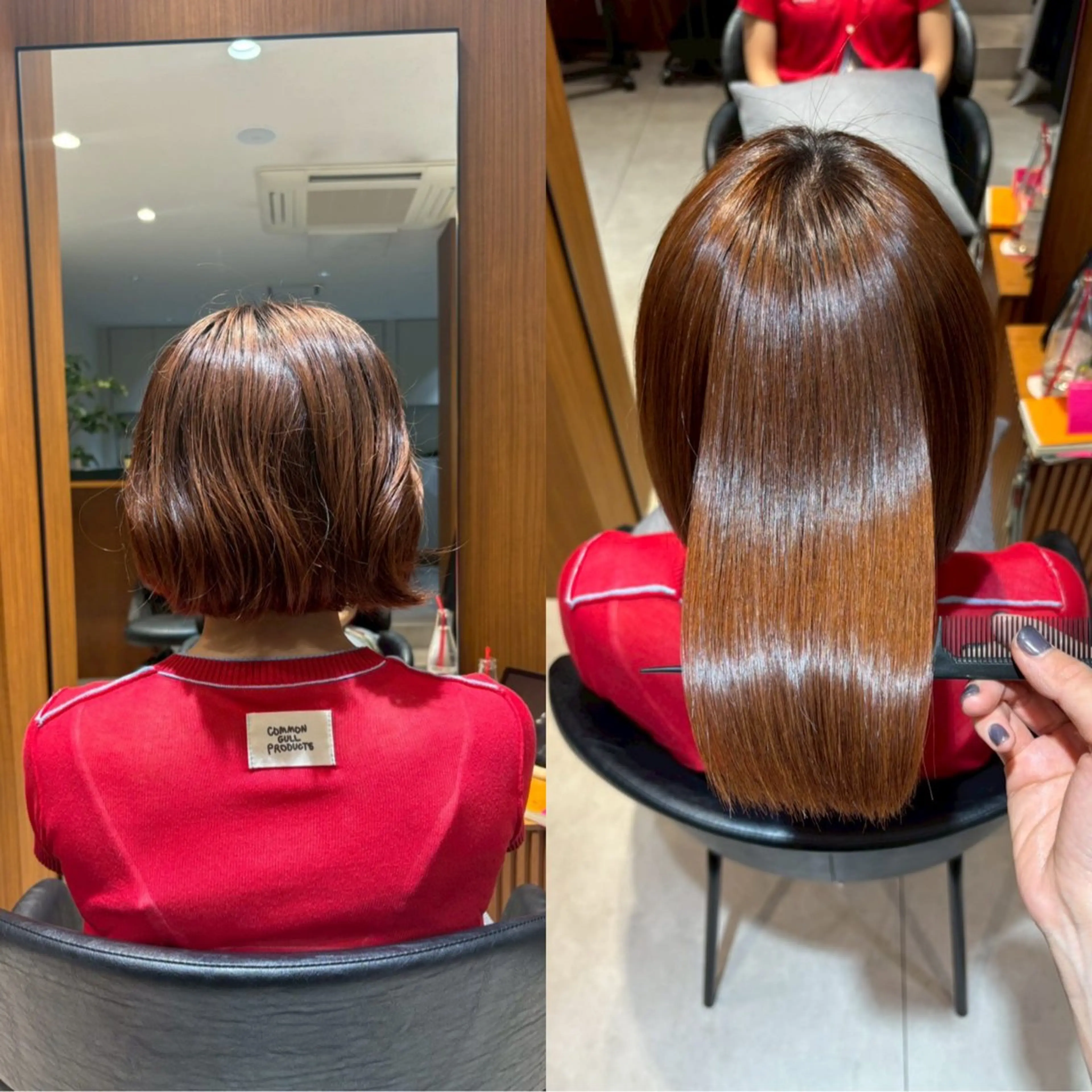 ｟ボブ限定｠酸性ストレート　¥3000の写真