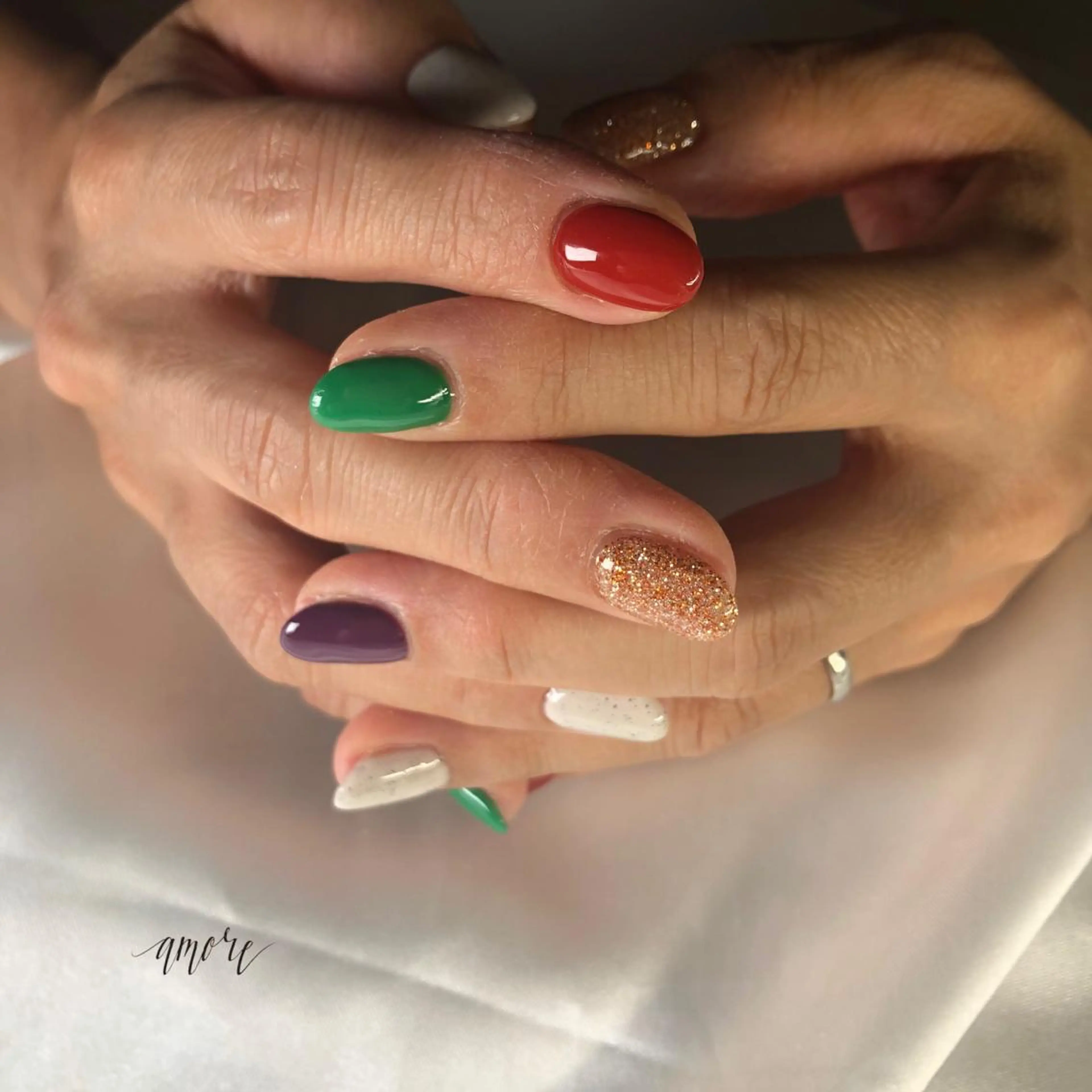 ネイル ジェルネイル 氷ネイル・うるうるネイル マグネットネイル ミラーネイル ニュアンスネイル You kyehwaのネイルデザイン