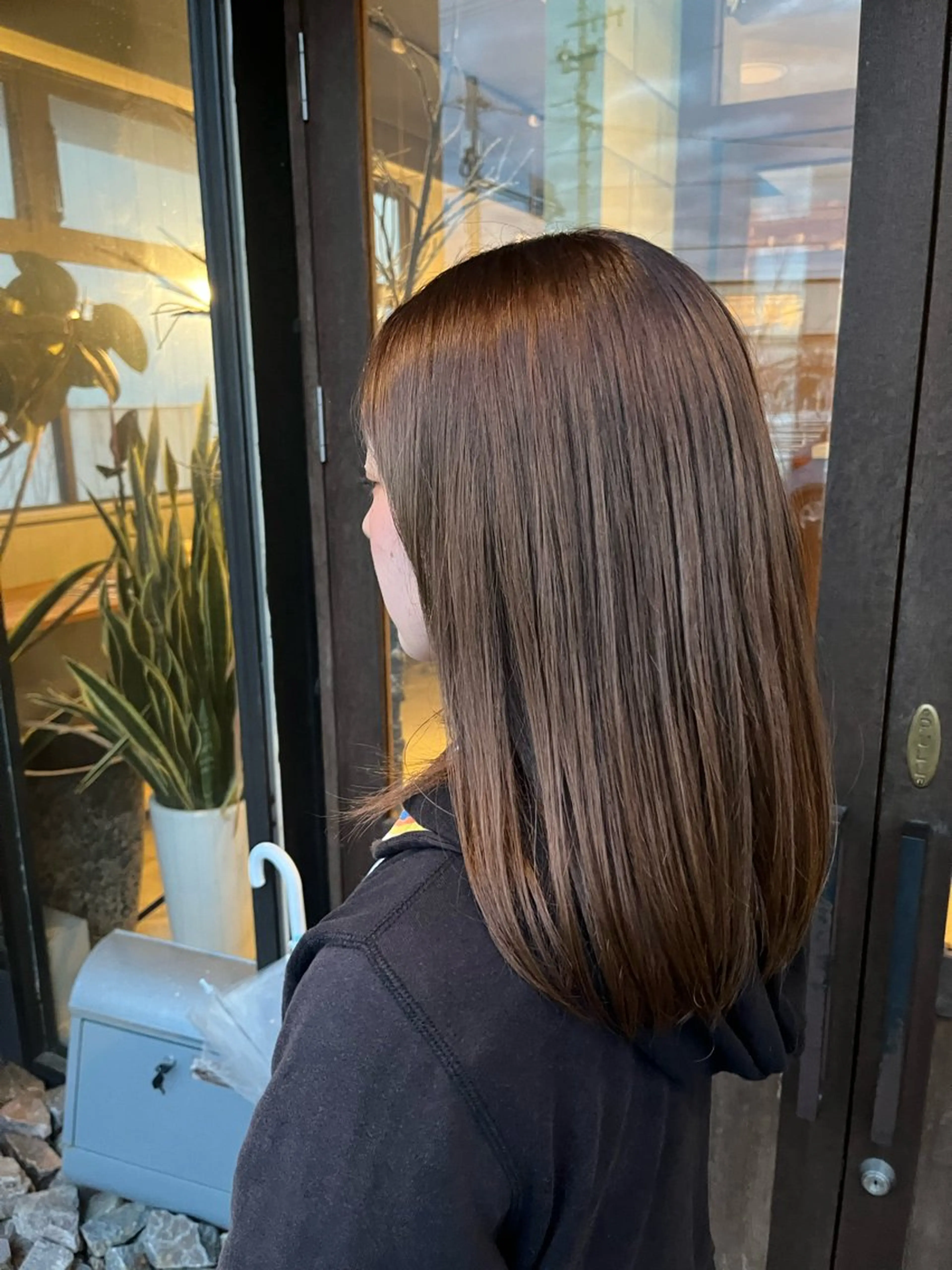 カラー ヘアカラー yuto /ブリーチ /艶カラー/縮毛矯正のヘアスタイル