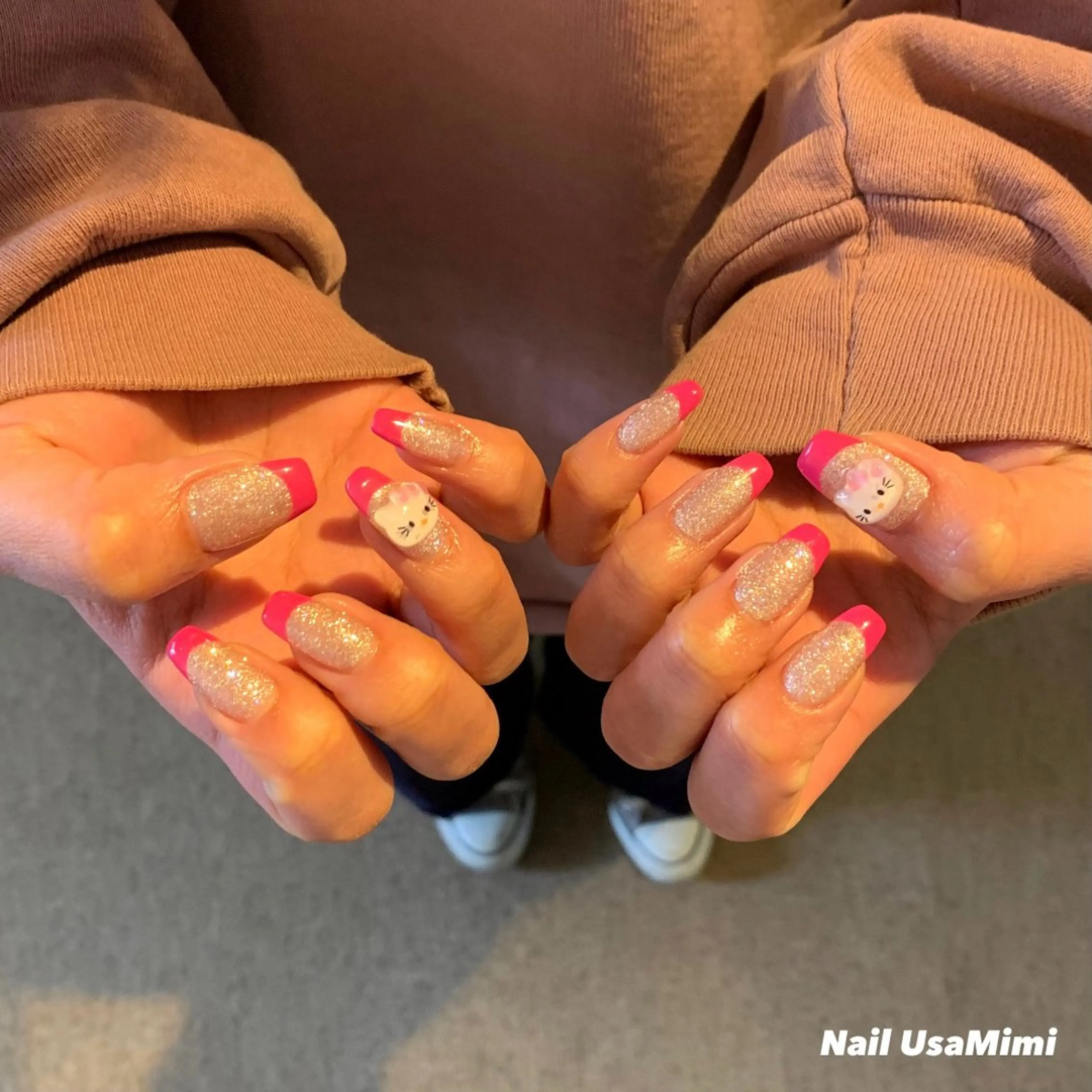 ネイル ジェルネイル キラキラネイル ワンカラーネイル パラジェル シンプルネイル NAIL DOT STUDIO堺筋本町のネイルデザイン