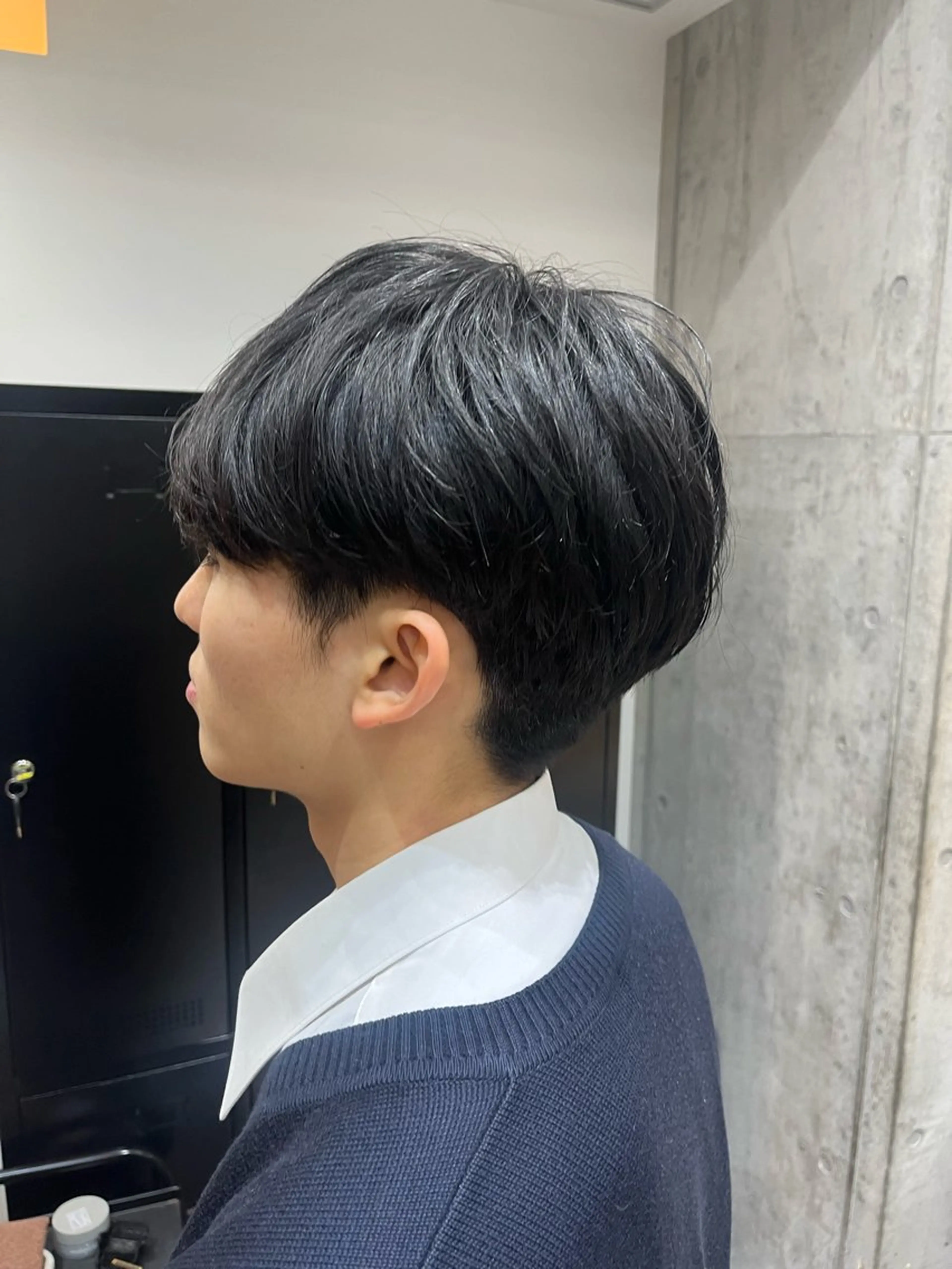 メンズ ブリーチなし 暖色カラー/井上あいのヘアスタイル