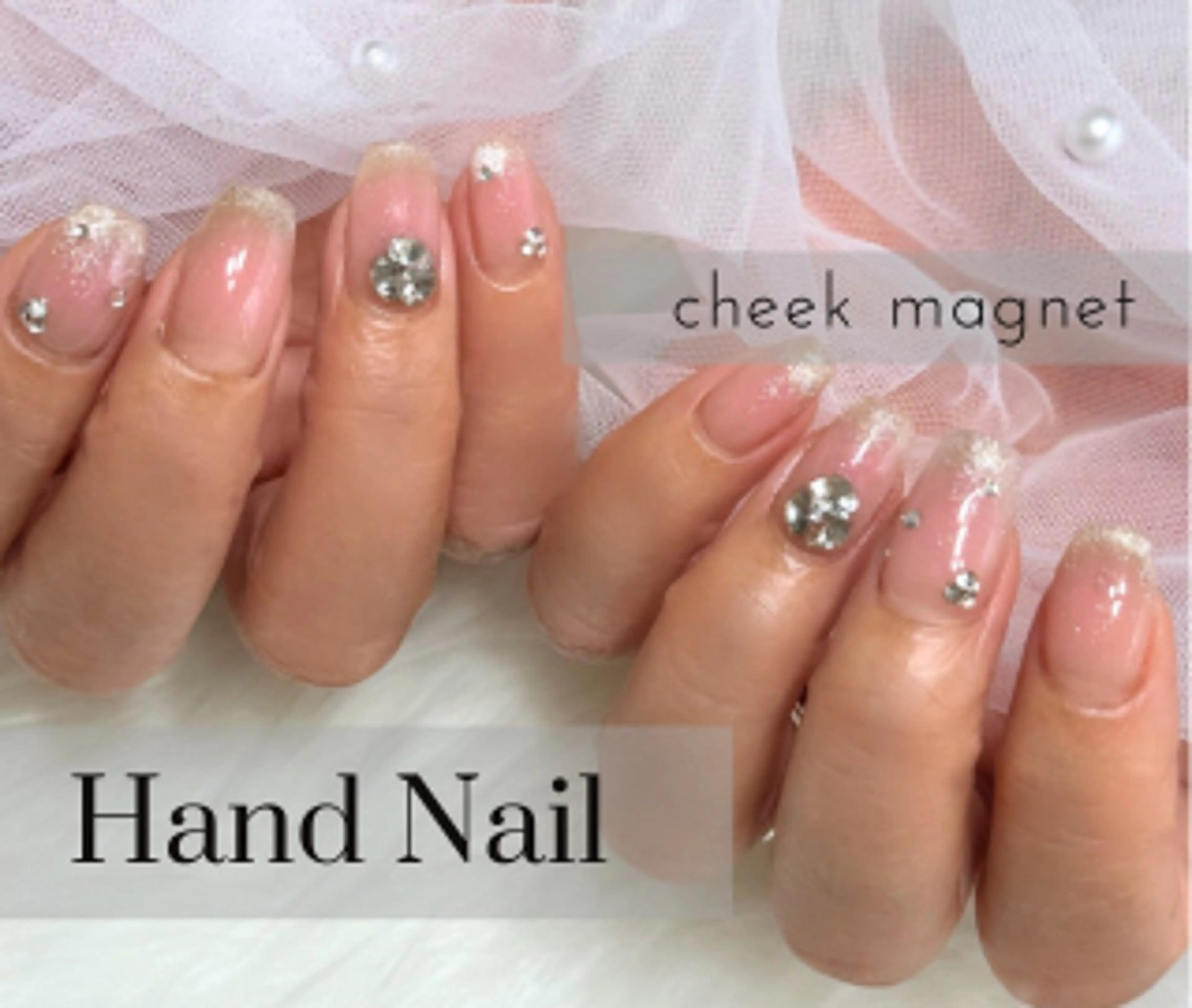 ネイル チークネイル マグネットネイル Nail Salon Rayelのネイルデザイン