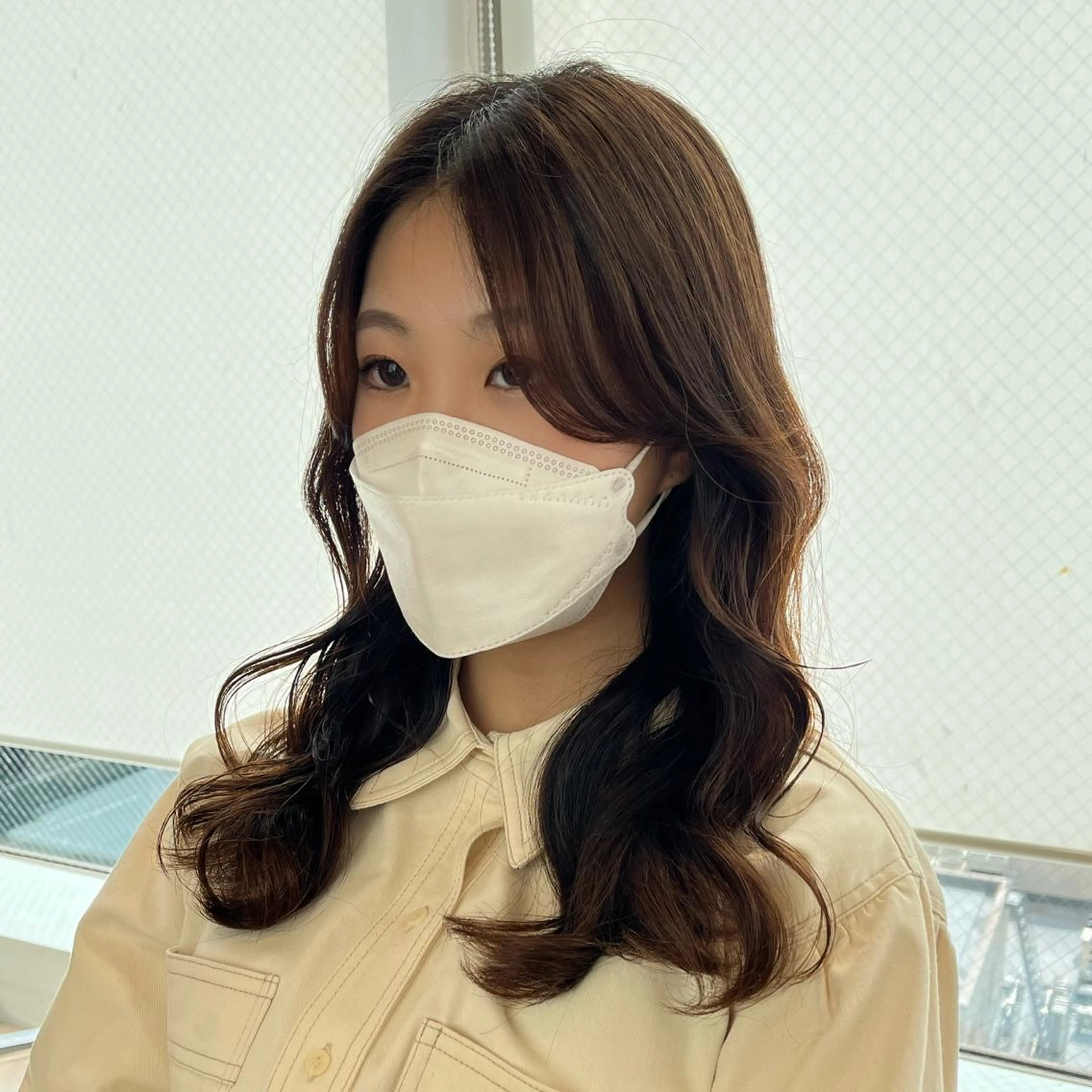 ロング カラー 韓国風ヘア Je suis heureuse Tres所属・早朝セット☀️ レイヤー/Momoのヘアスタイル