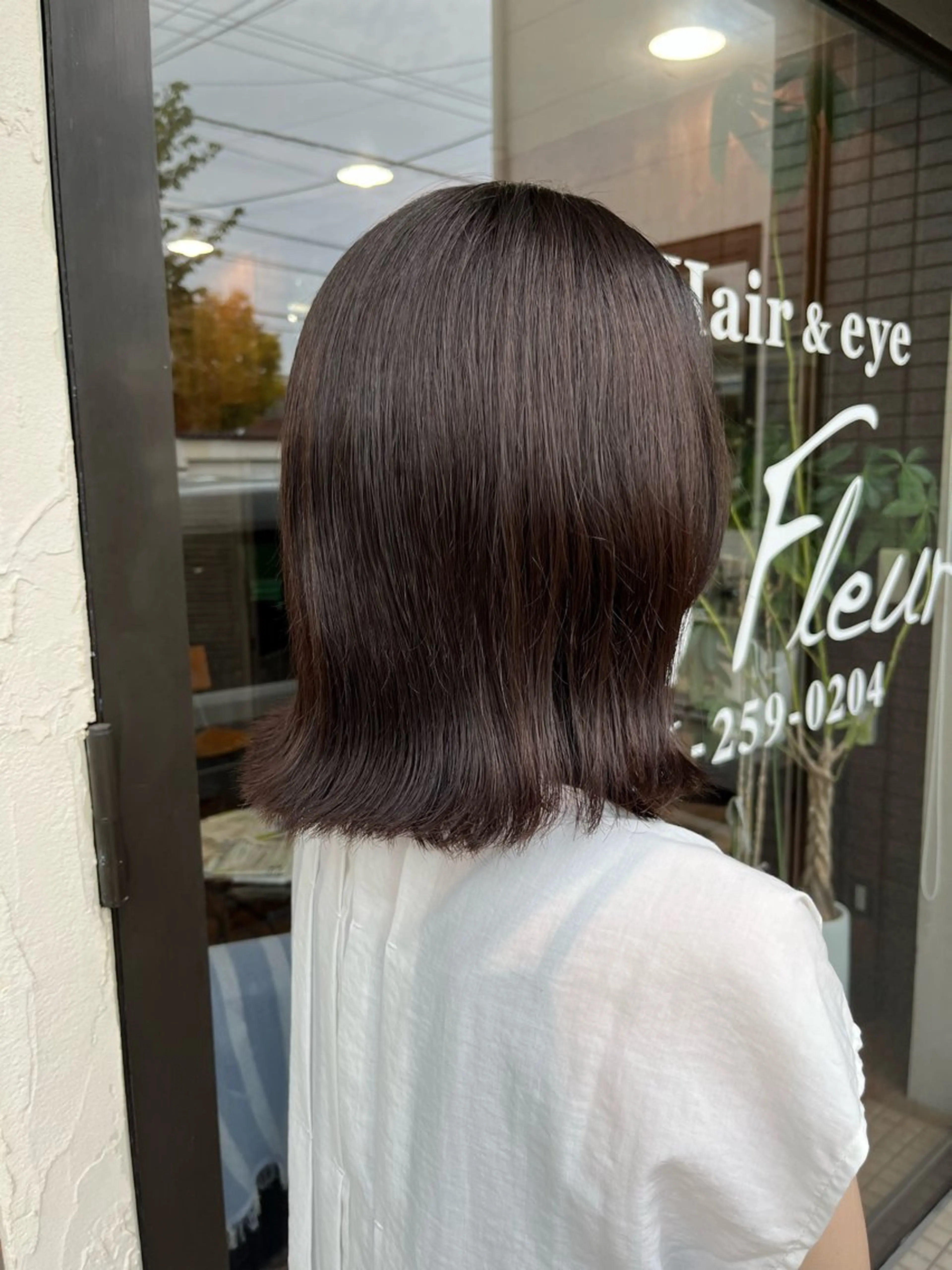ミディアム Un Fleur所属・立野 希沙のヘアスタイル