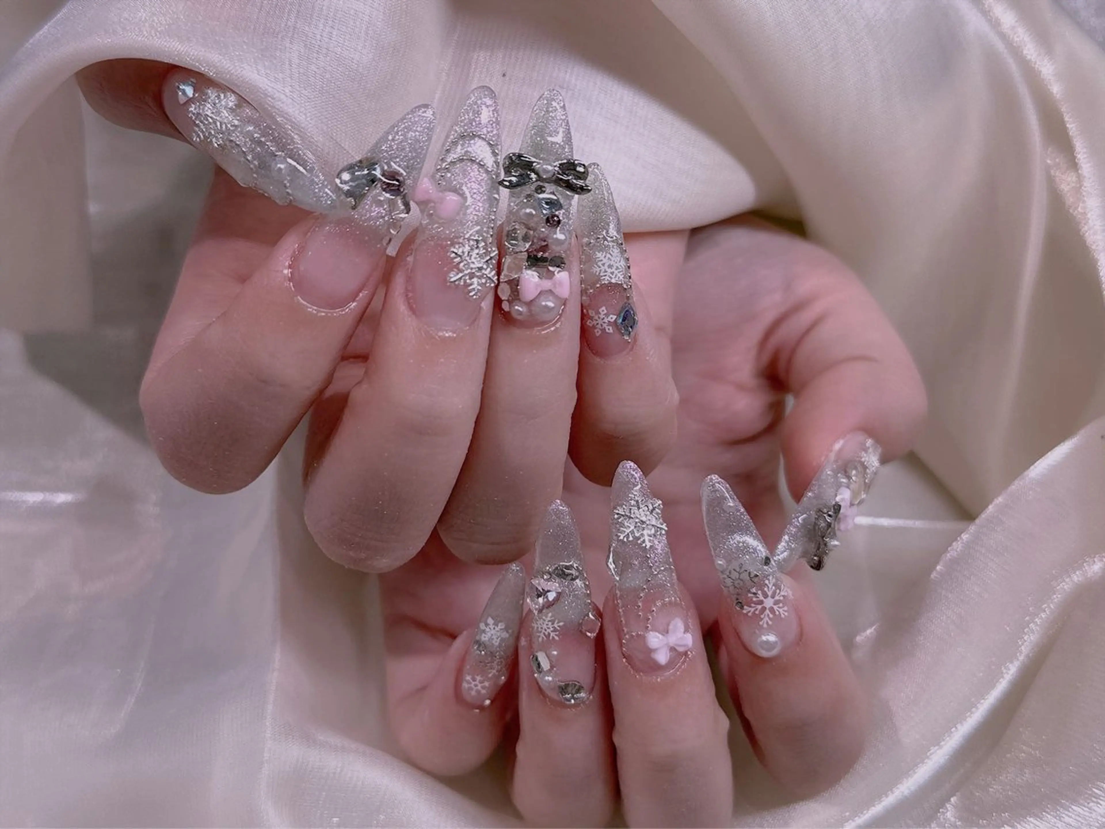 ネイル 長さだし専門店 M2　rikaのネイルデザイン