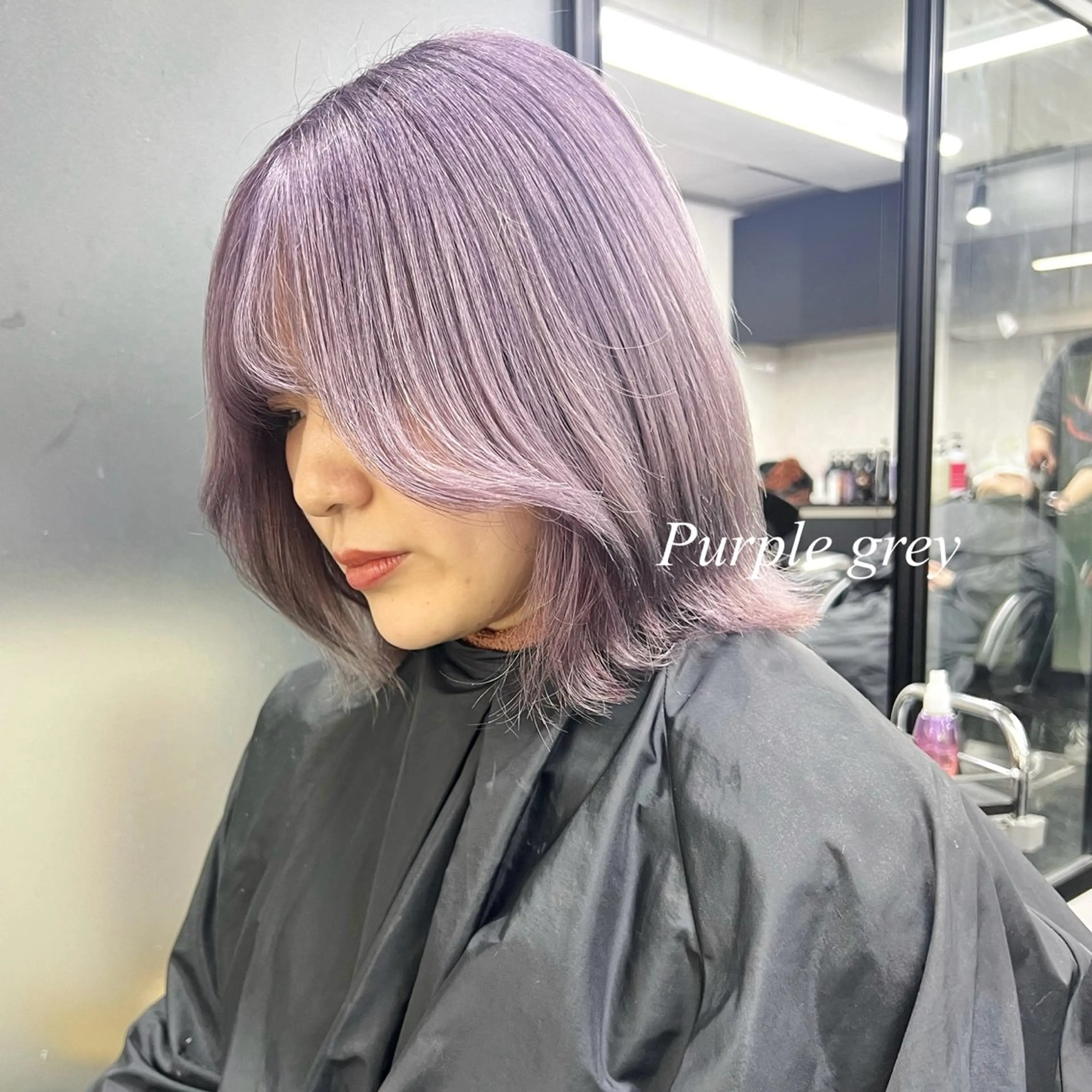 ロング カラー シールエクステ ハイトーンカラー エクステ ヘアカラー トリートメント シールエクステ特化 ハイトーン、NANAのヘアスタイル