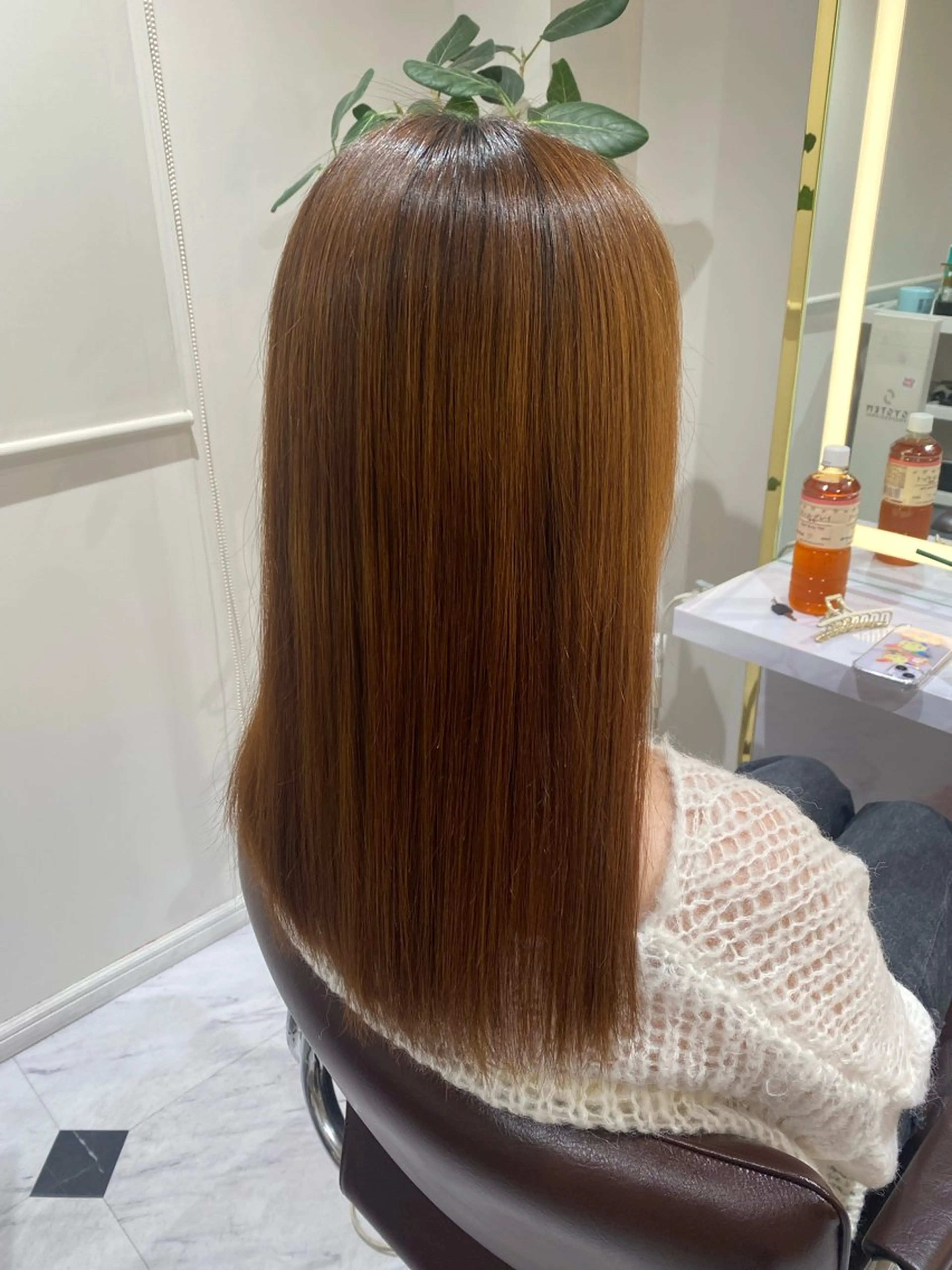 セミロング 髪質改善 トリートメント トリートメント 梅田中崎町髪質改善 /オキヒロト/エコルのヘアスタイル