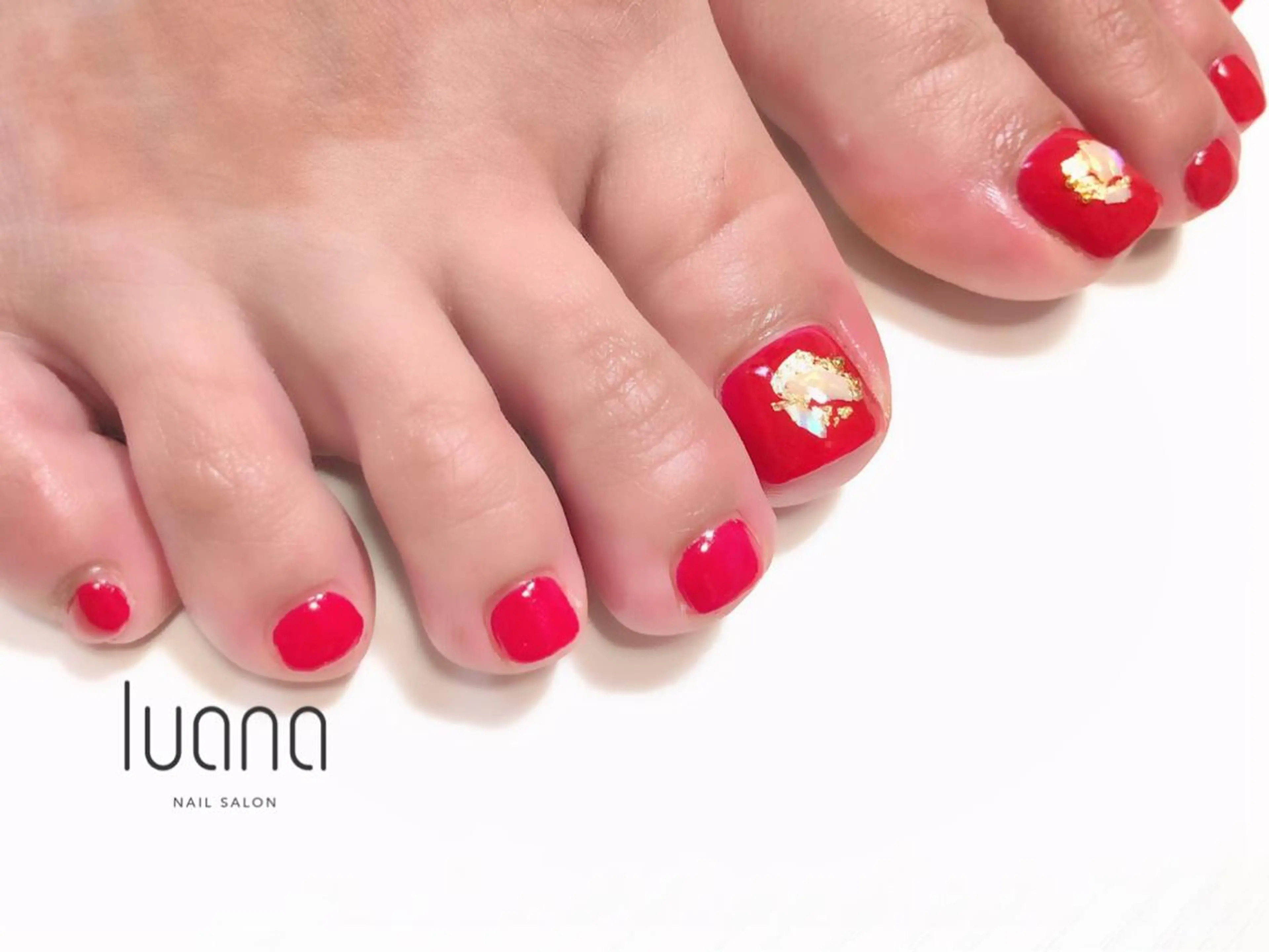 ネイル フットネイル luana nail salonのネイルデザイン