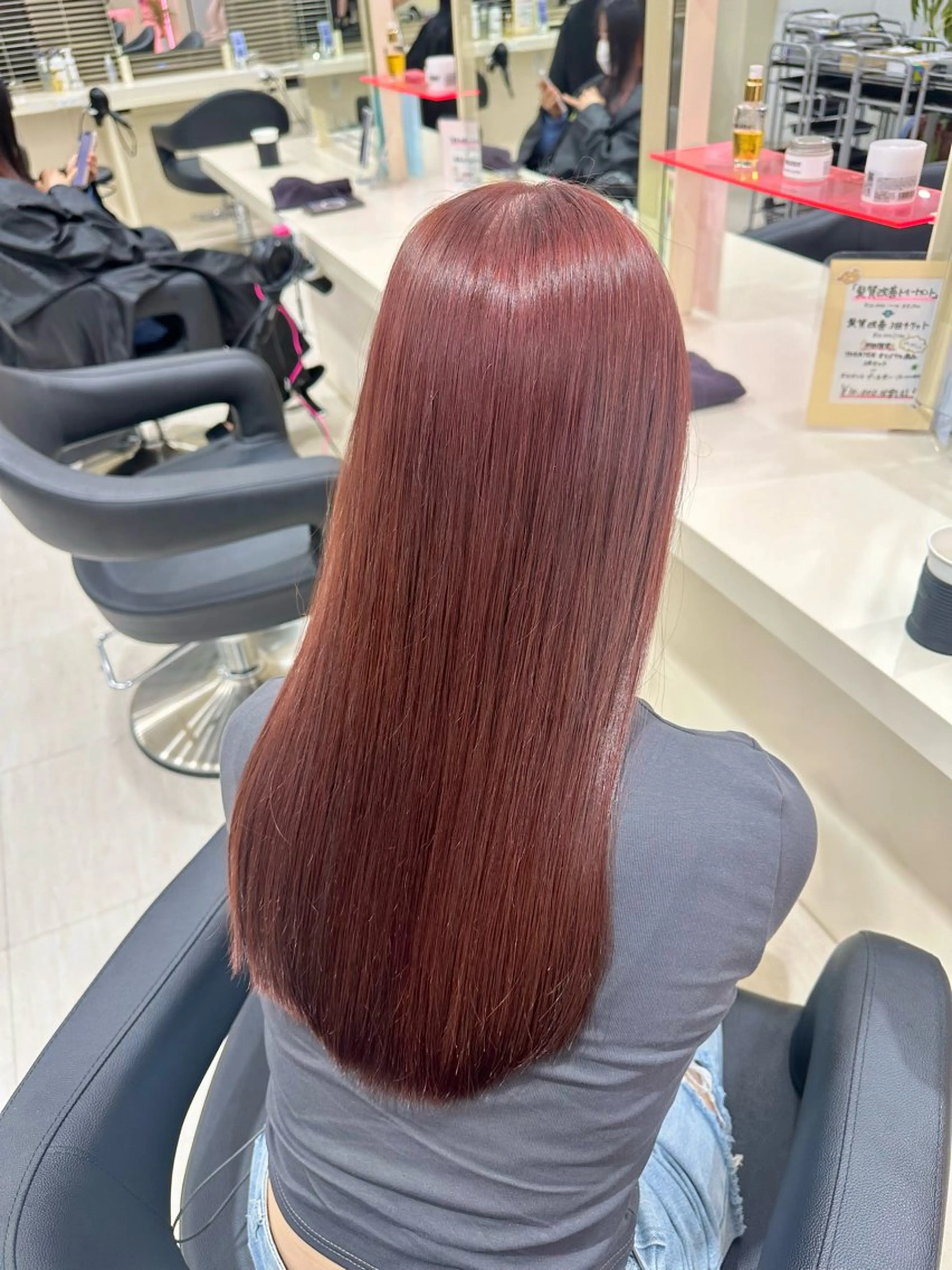 ロング カラー ヘアアレンジ 🎀 yuuka🎀のヘアスタイル