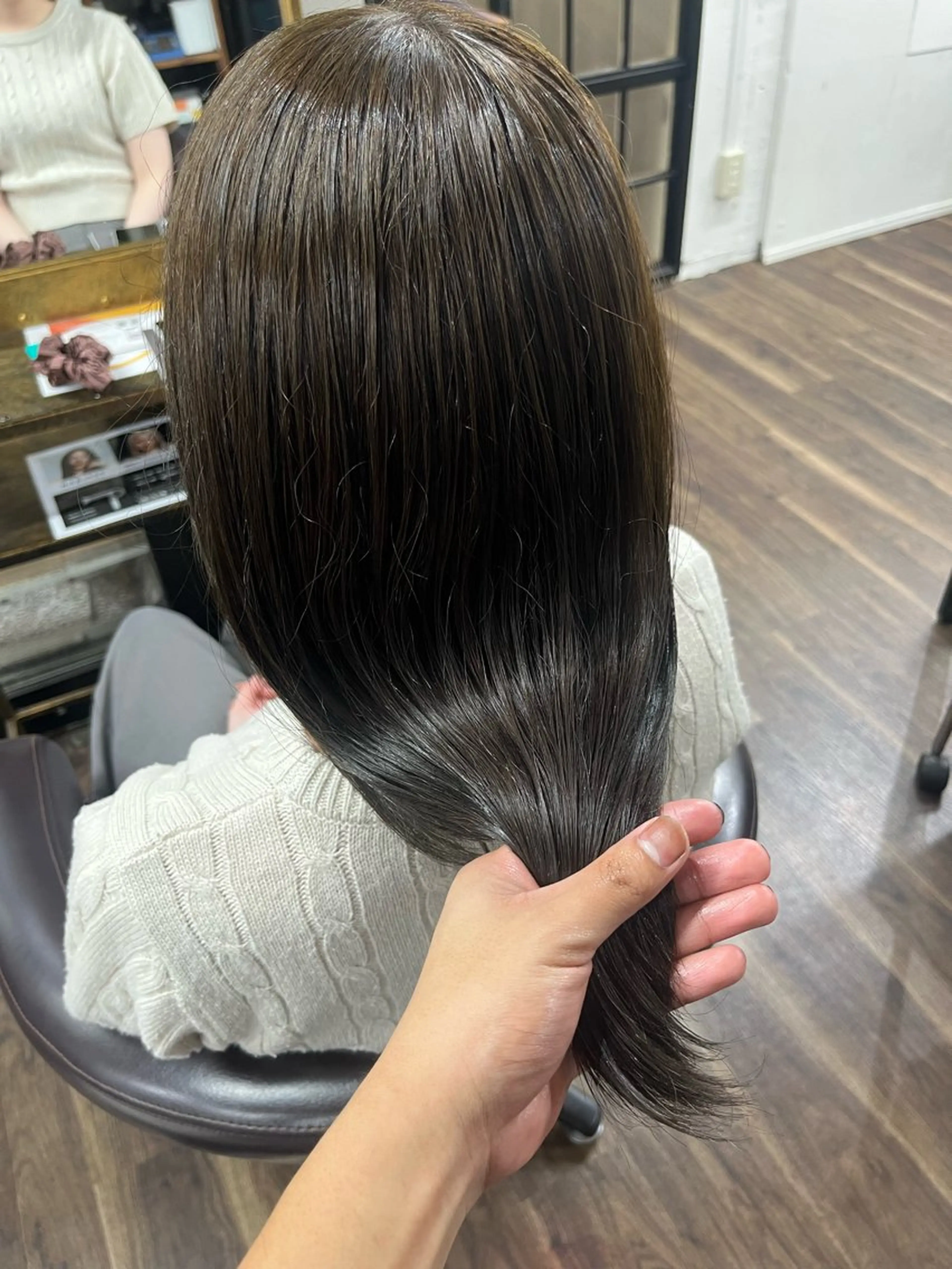 ロング カラー カット ヘアカラー トリートメント ヘアセット 透明感カラー/ ブリーチ/💓パタオのヘアスタイル