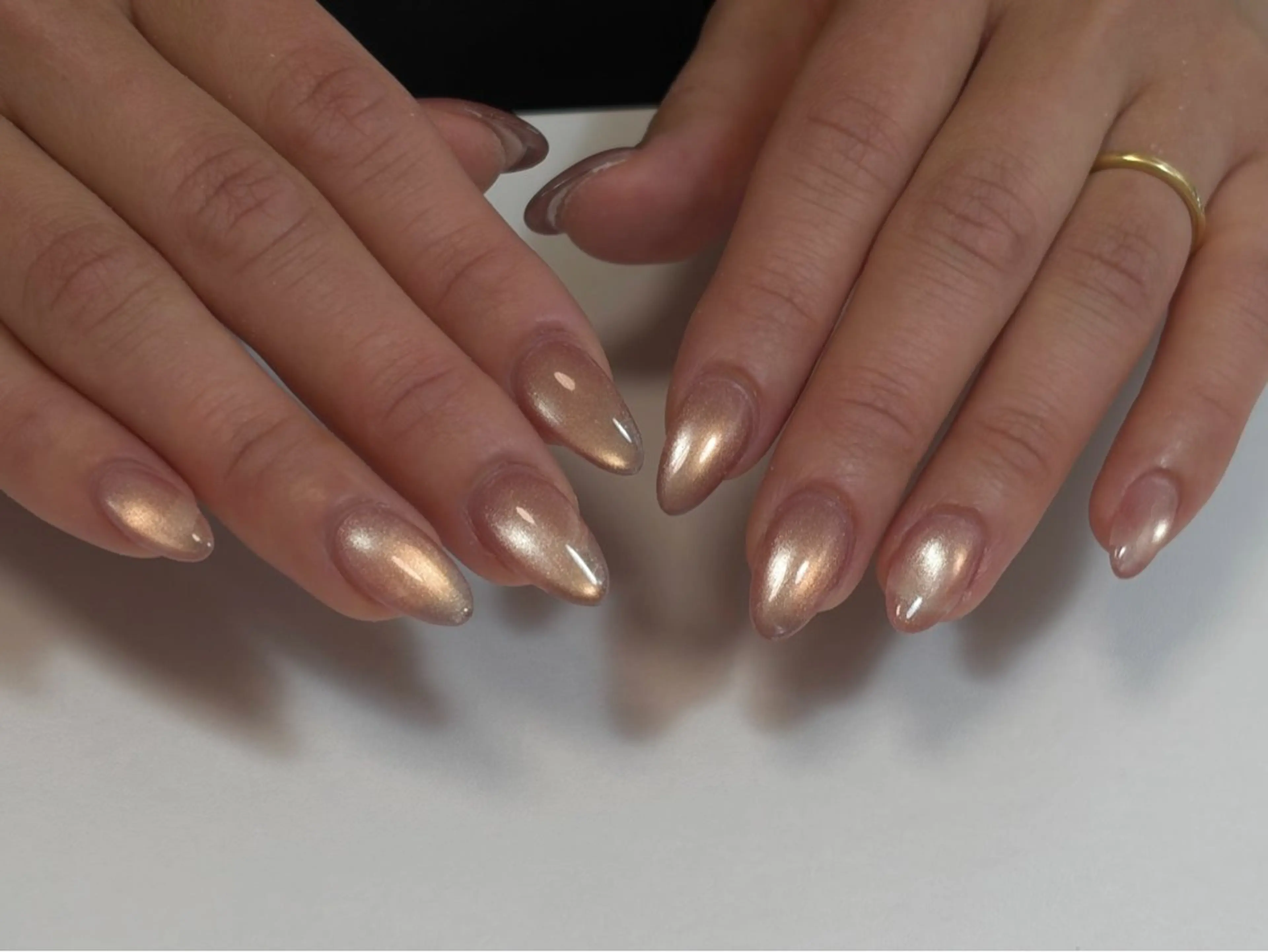 ネイル 長さ出し 韓国ネイル ハンドネイル nayu nailのネイルデザイン