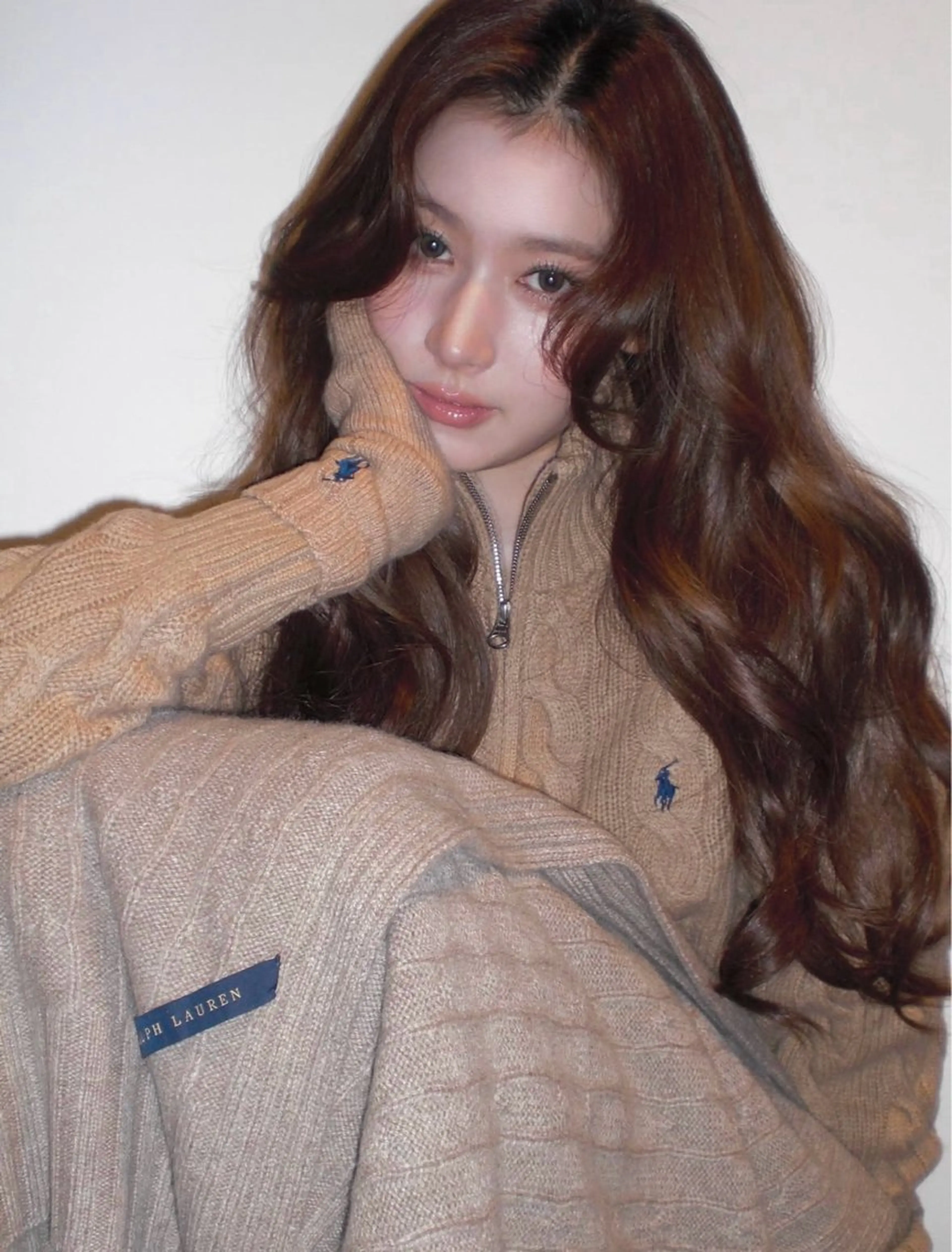 ロング カラー 艶カラー♡クール トレンドヘア♡アユミのヘアスタイル