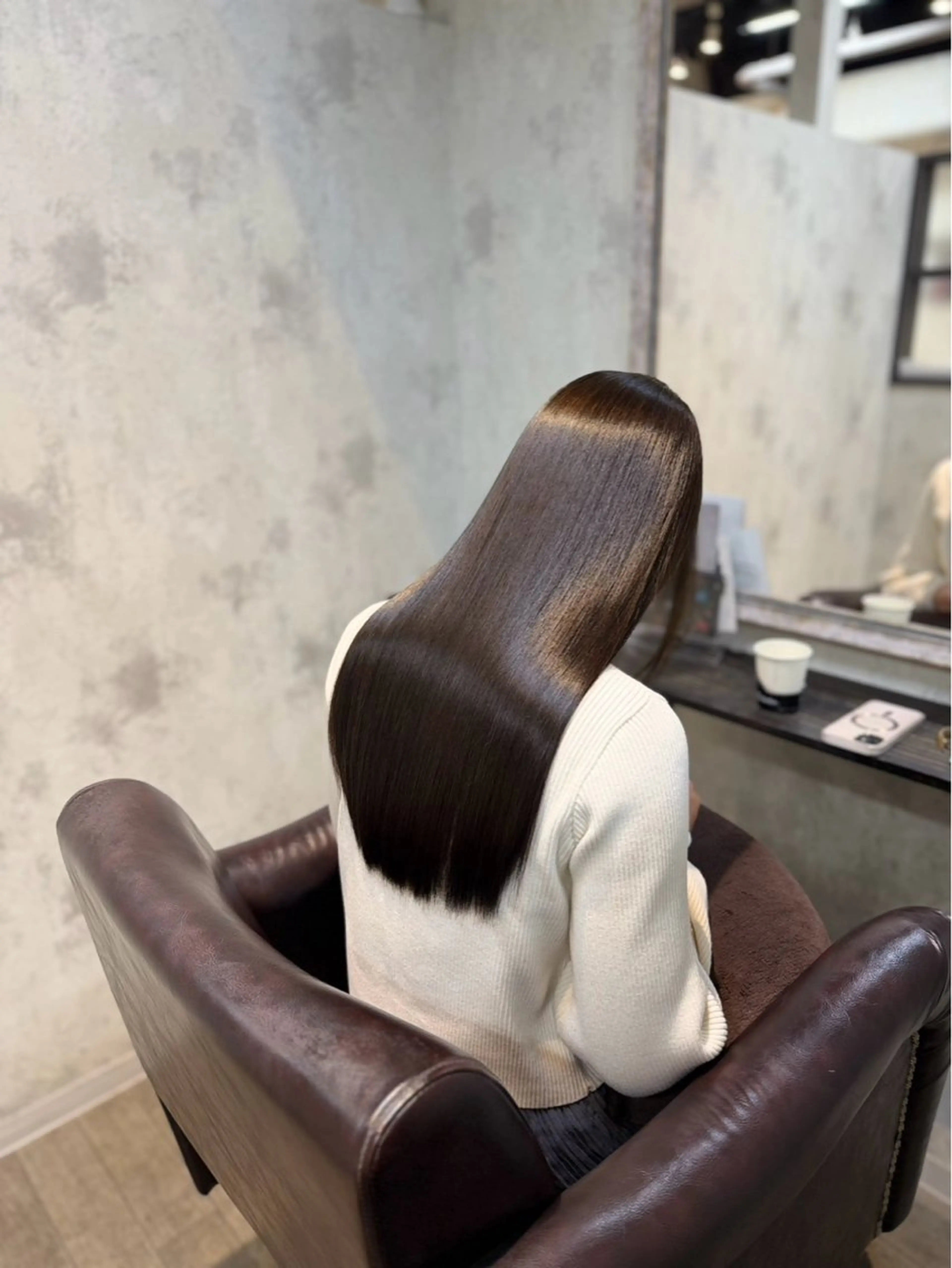 ロング 髪質改善 木村 光のヘアスタイル