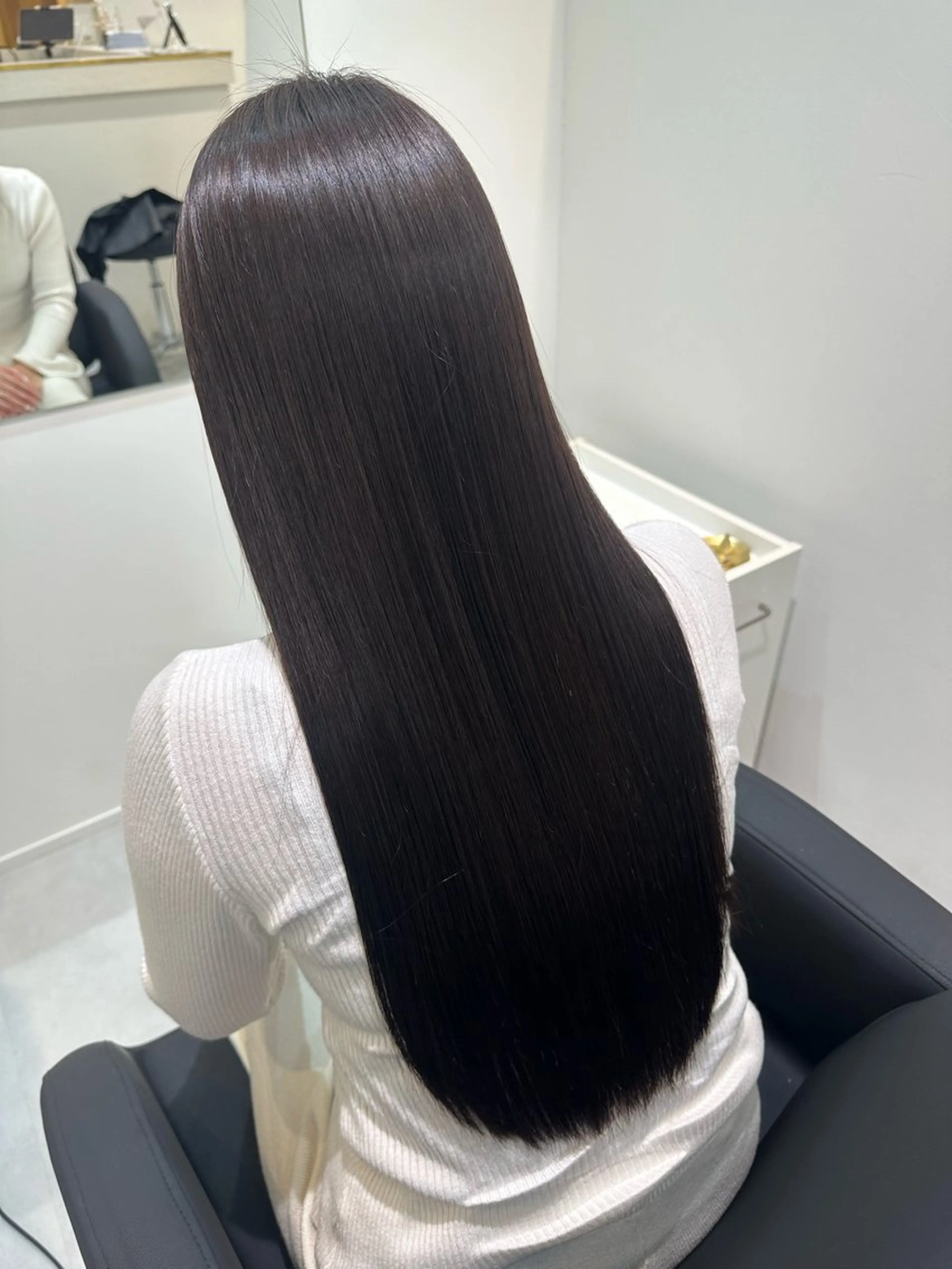 ロング 髪質改善 トリートメント 縮毛矯正 トリートメント Emuest心斎橋 SAKIのヘアスタイル
