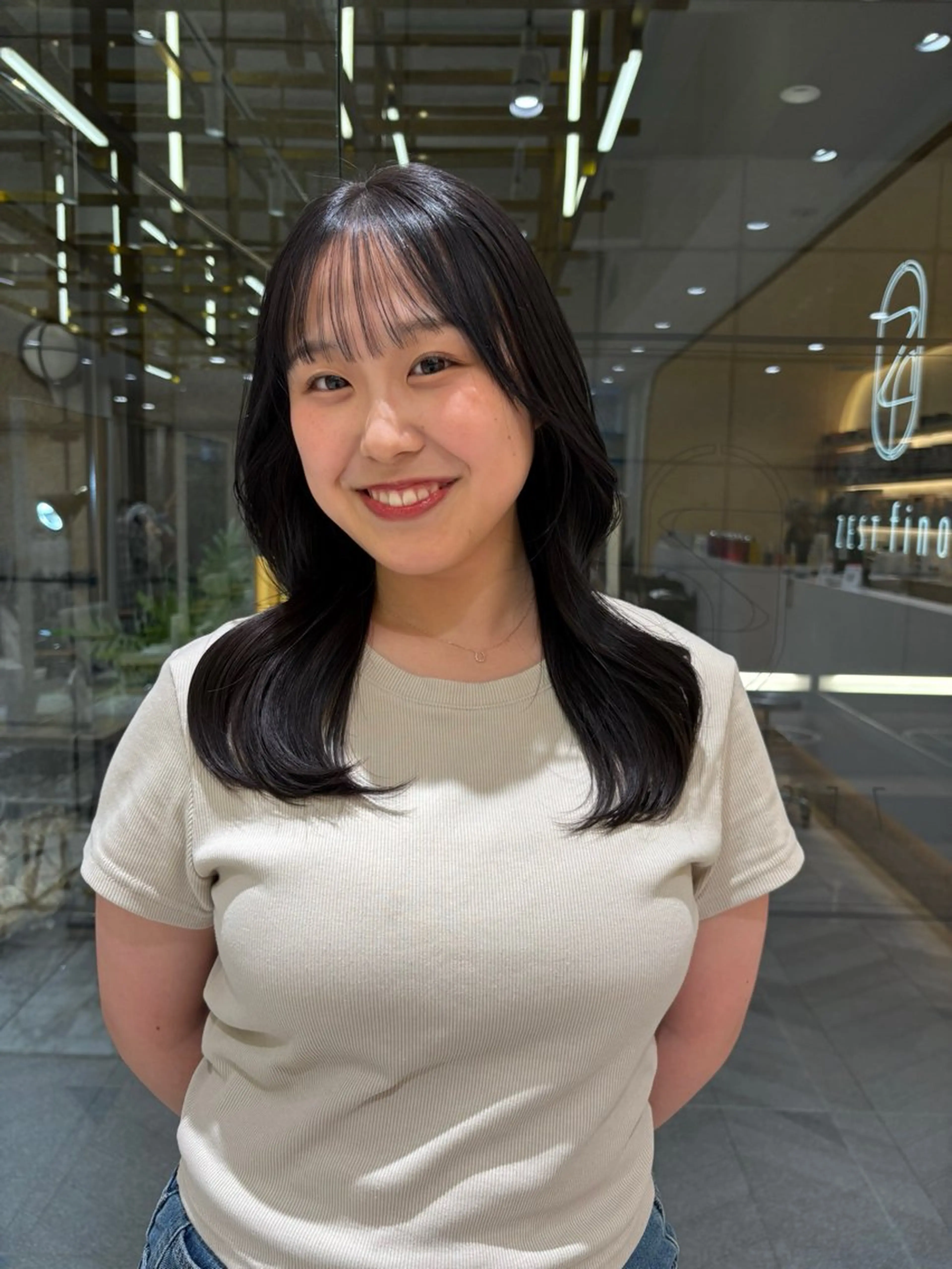 ロング カラー 🦋sana🦋 似合わせカット✁のヘアスタイル