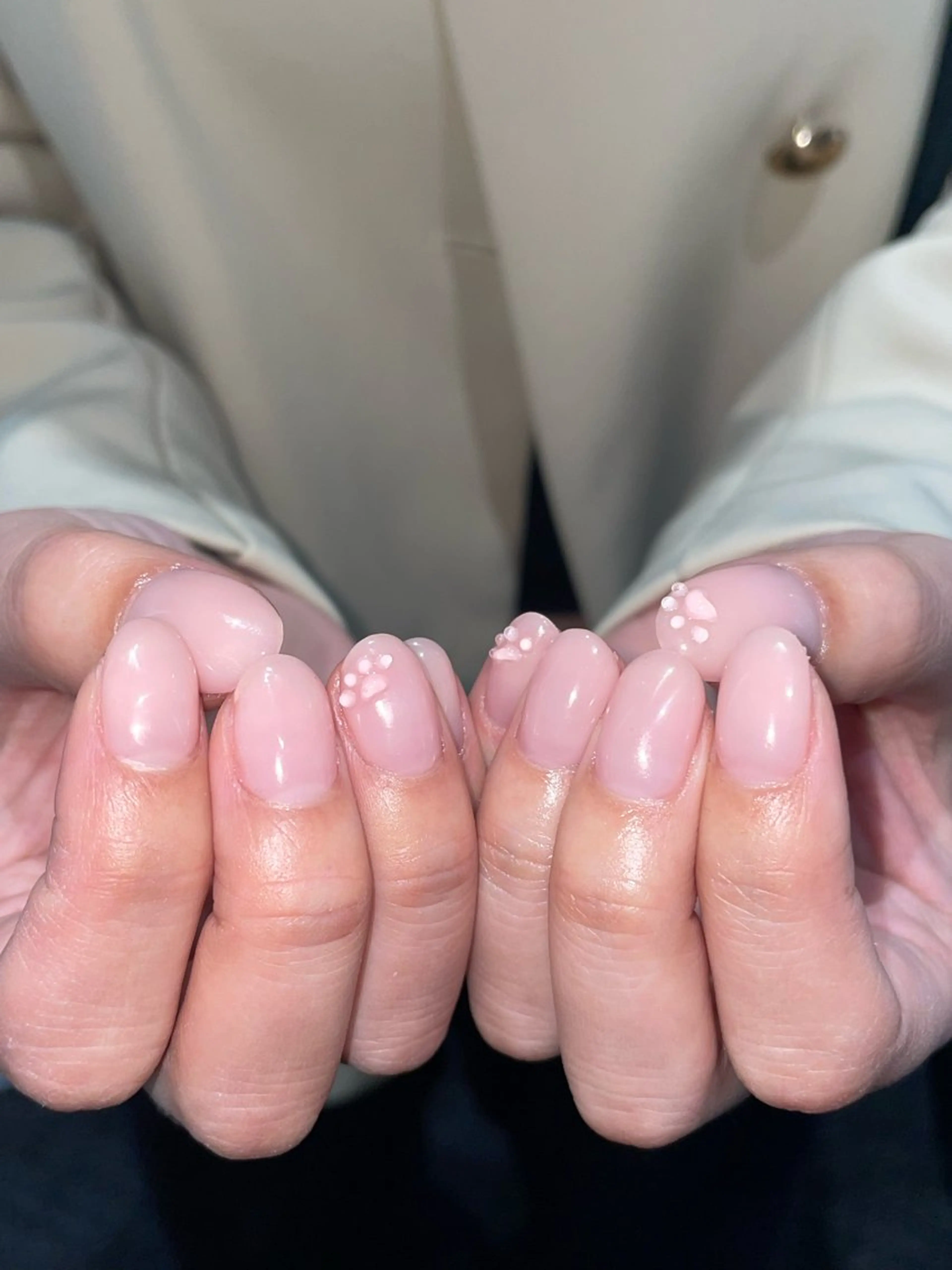 ネイル ハンドネイル うの 韓国ﾈｲﾙ໒꒱⋆⭒˚のネイルデザイン