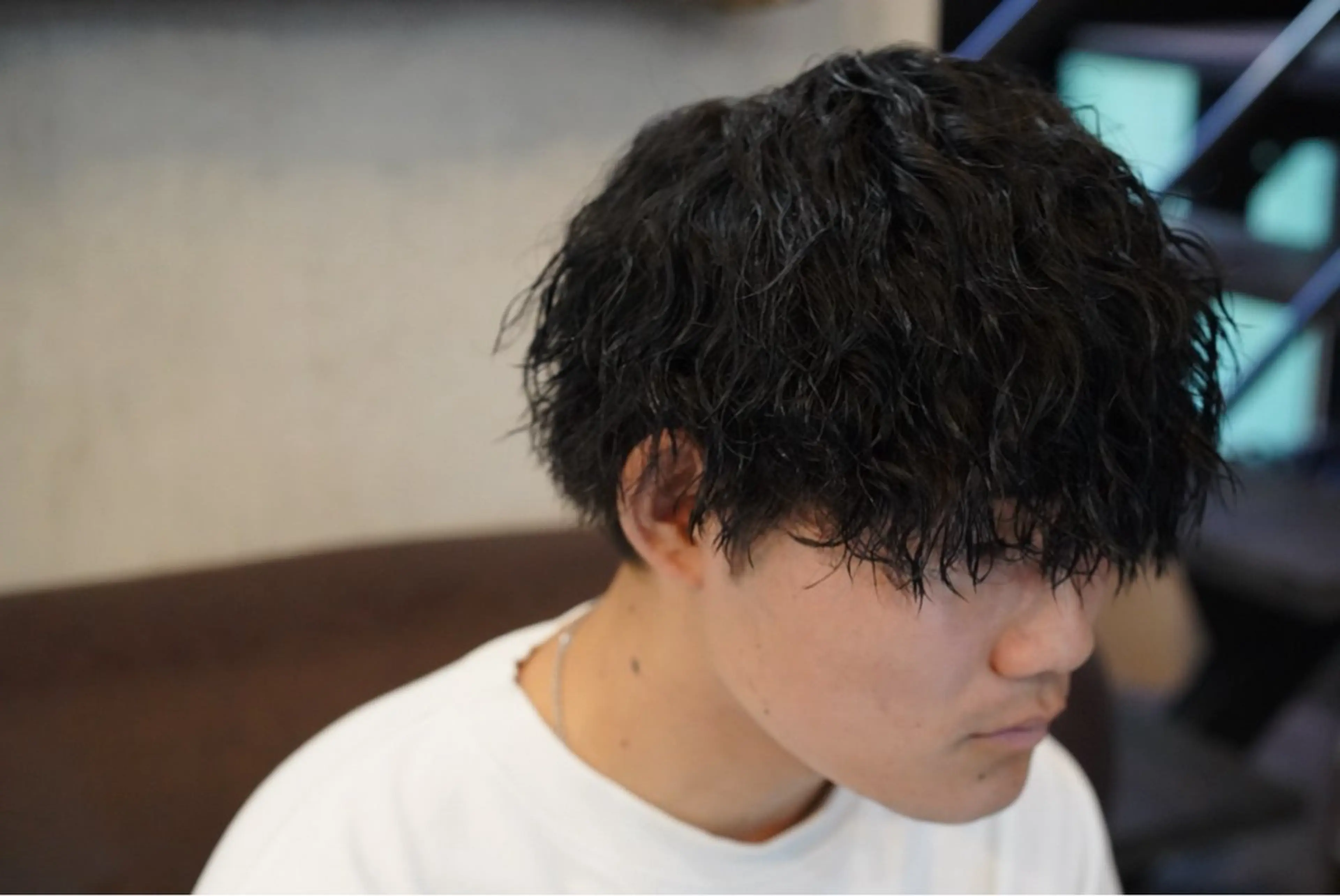 パーマ メンズ Bernie boyのヘアスタイル