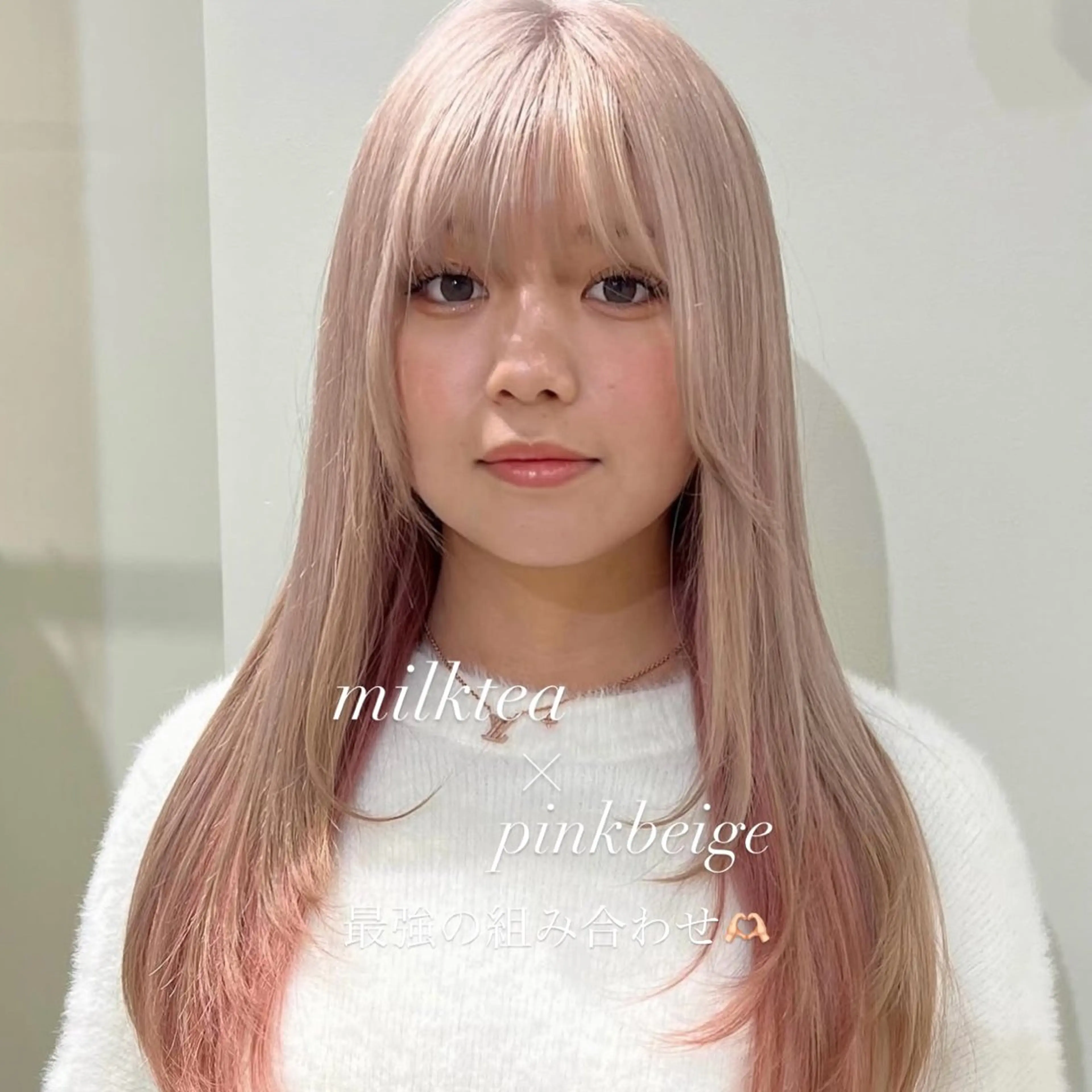 カラー 🌸🌸 sakura🌸🌸のヘアスタイル