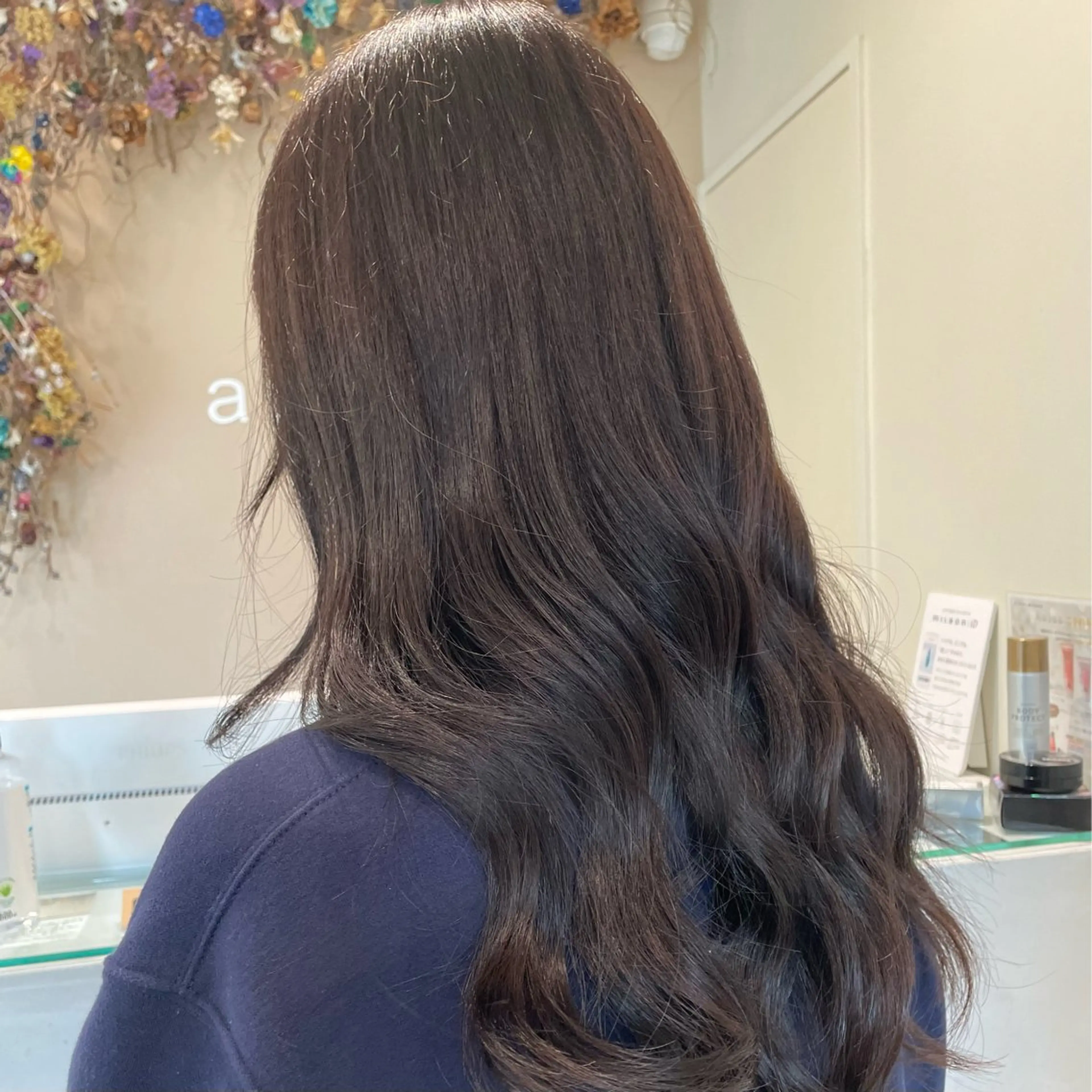 ロング カラー 赤み消しカラー🌿‬ 透明感/Hikariのヘアスタイル