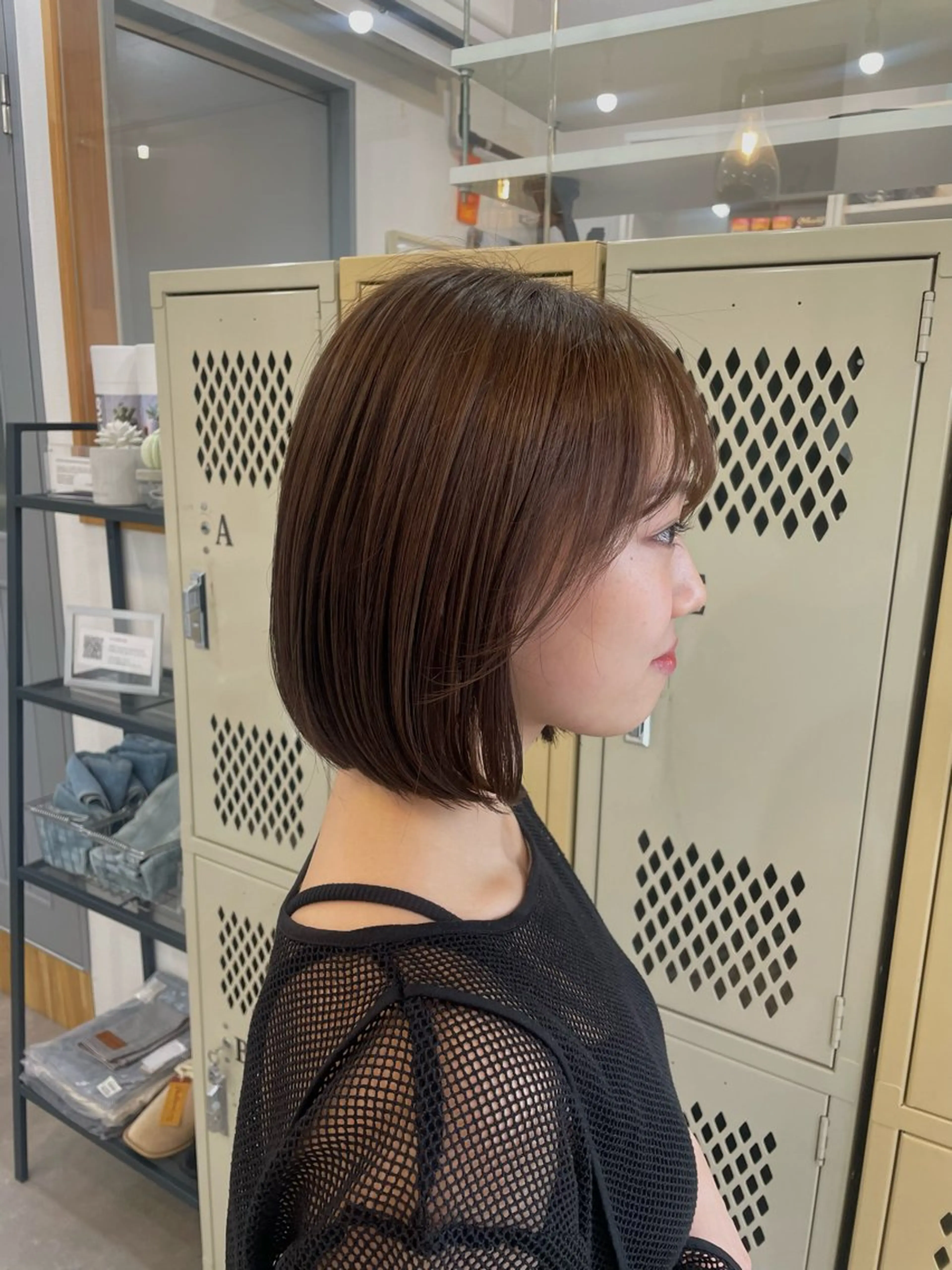 ミディアム SUNC/🤎 オオクマ　カナエ🤎のヘアスタイル