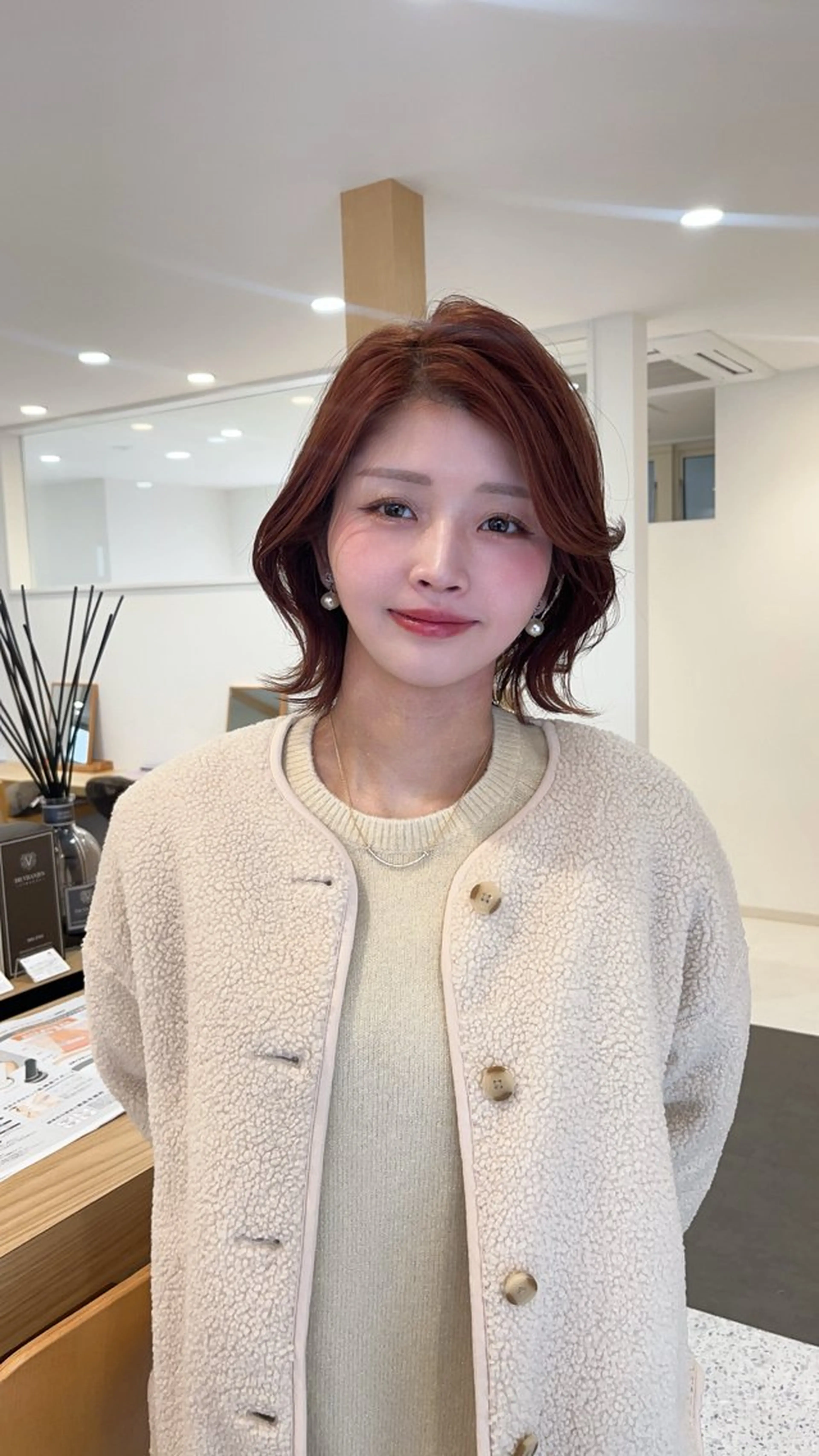 ミディアム MIZUKI🫧ྀི 韓国ヘアAFLOATのヘアスタイル