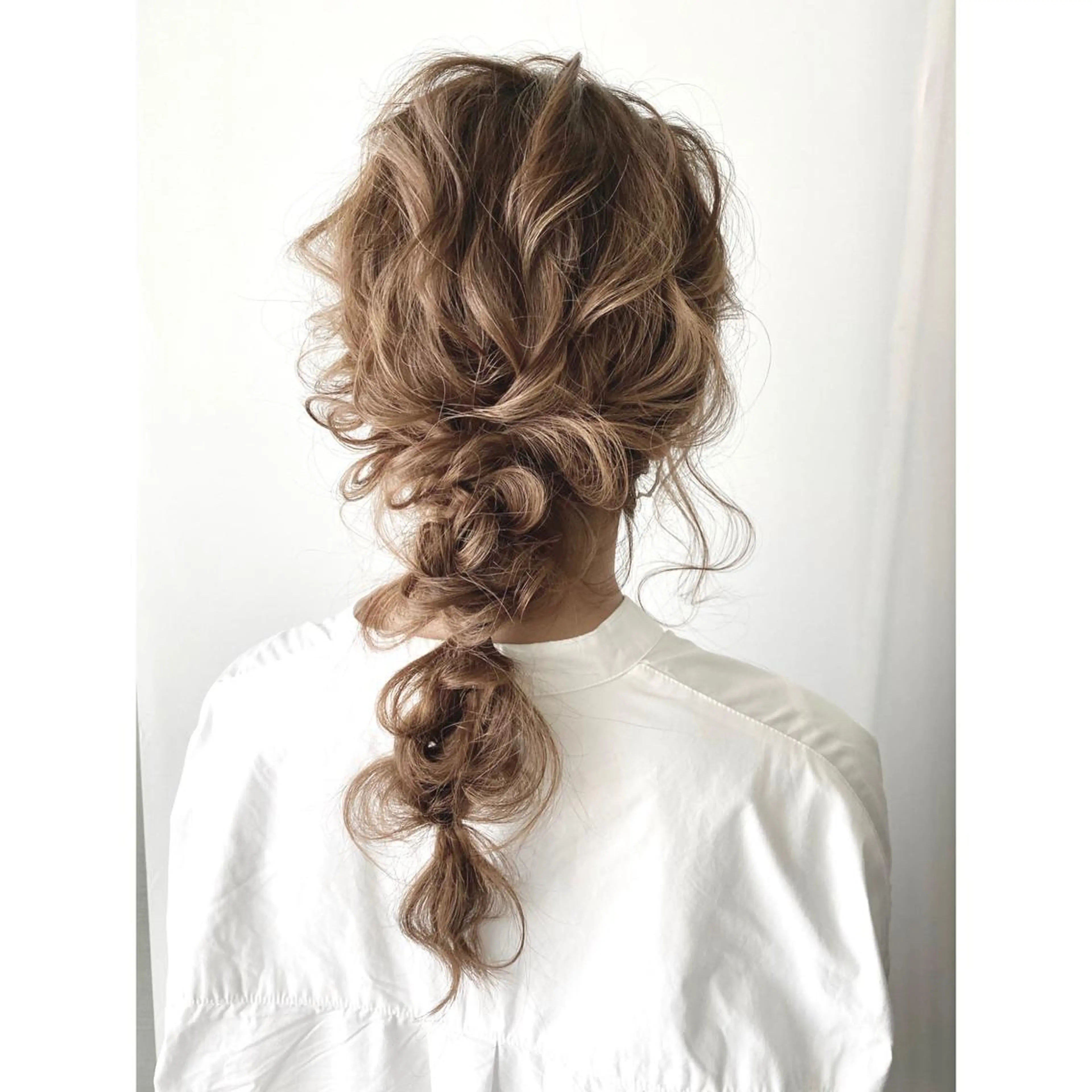 セミロング ヘアアレンジ 💎lino _by _ACNE💎 🧸のヘアスタイル