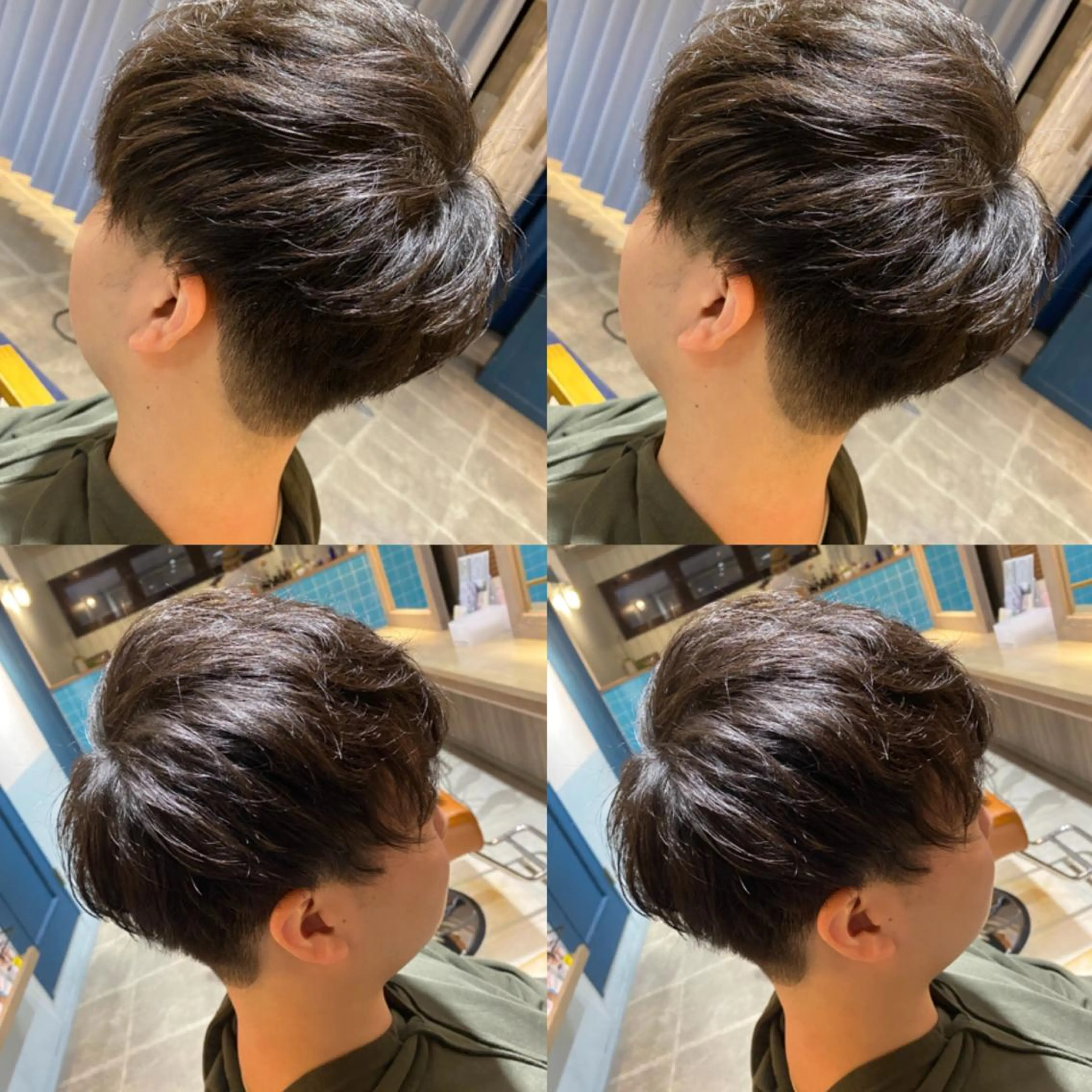 メンズ カット ヘアカラー トリートメント 🐻結んで可愛い hair EMI🐻のヘアスタイル