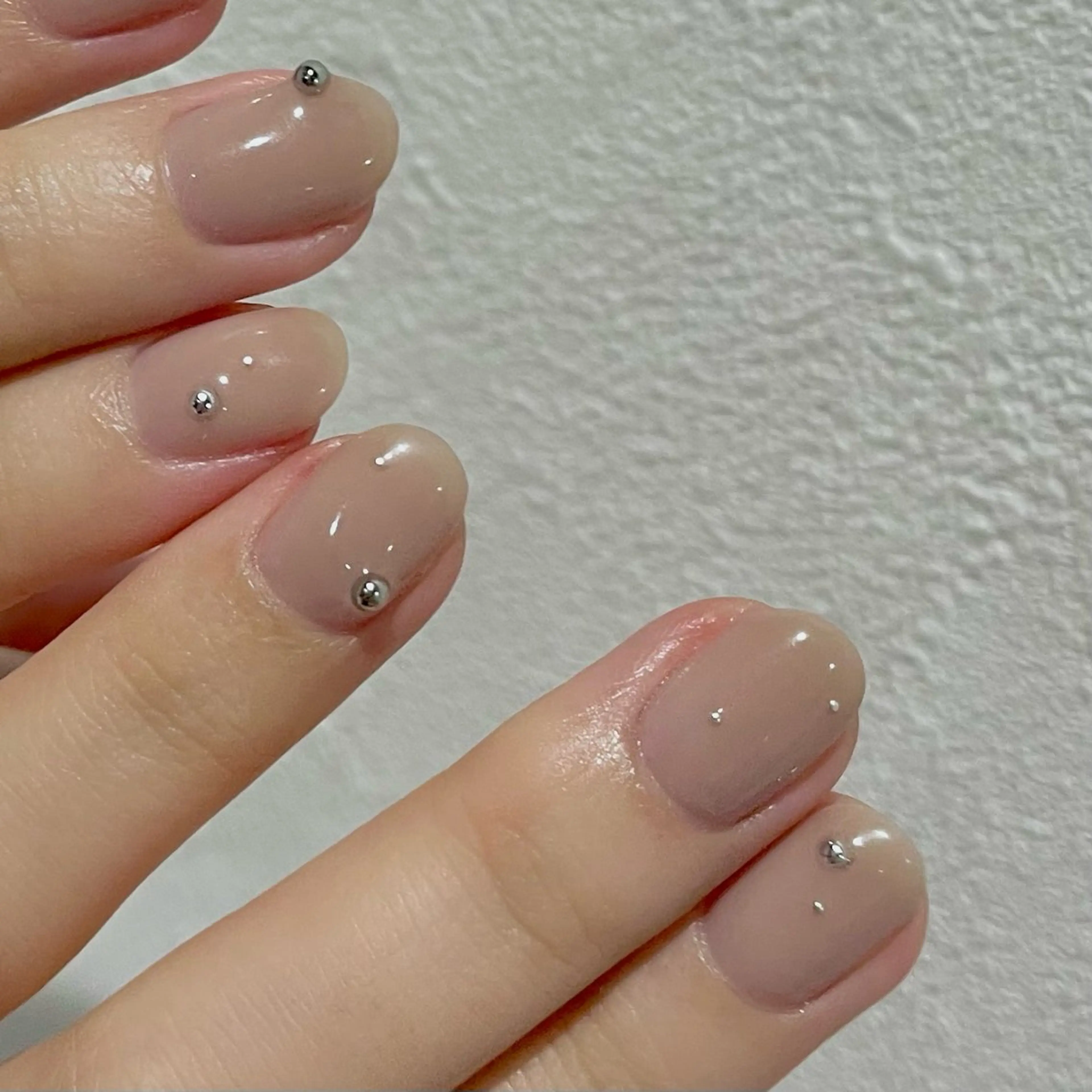 ネイル アートネイル ジェルネイル 持ち込み ニュアンスネイル パラジェル ハンドネイル norme_ akiのネイルデザイン