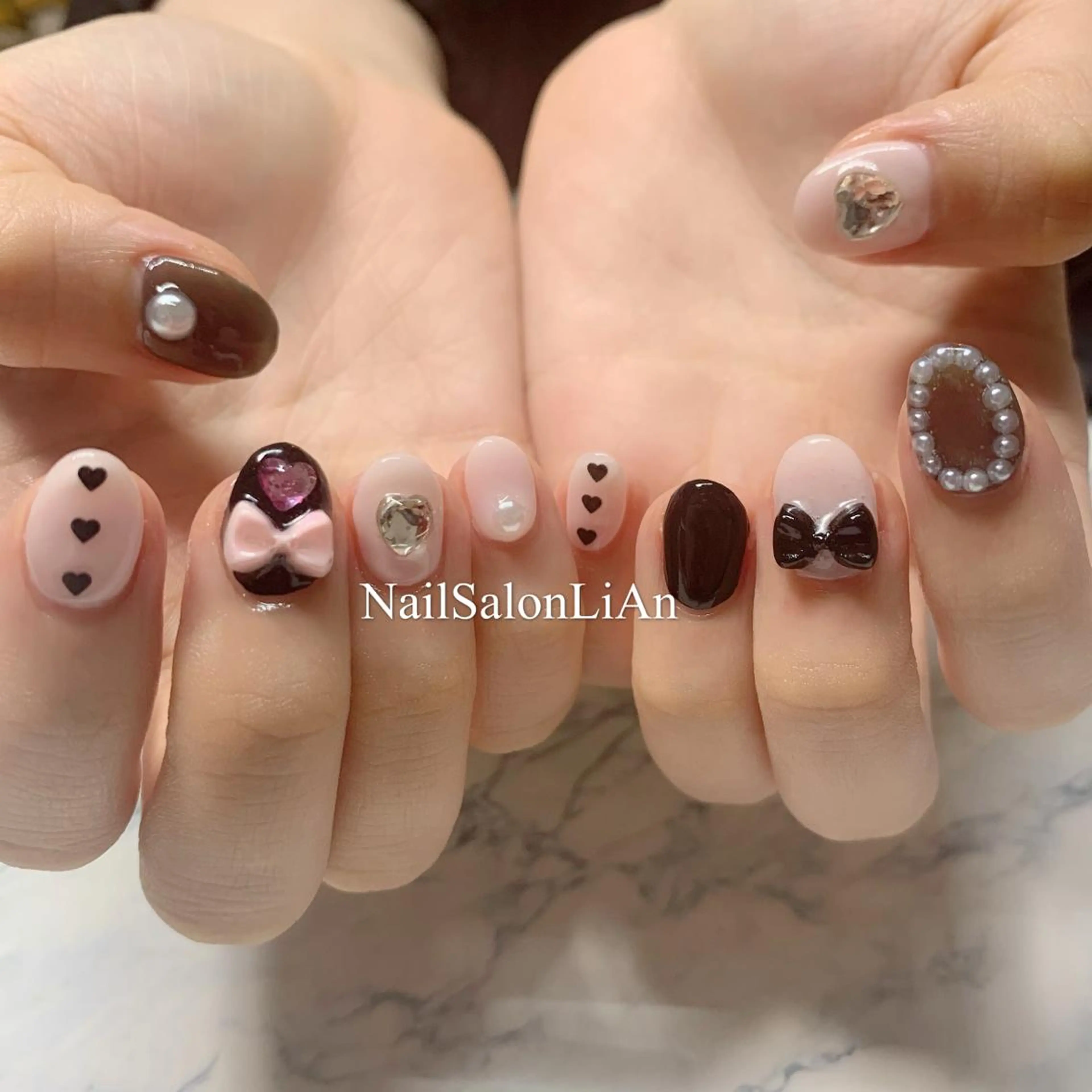 ネイル ハンドネイル NailSalon LiAnのネイルデザイン