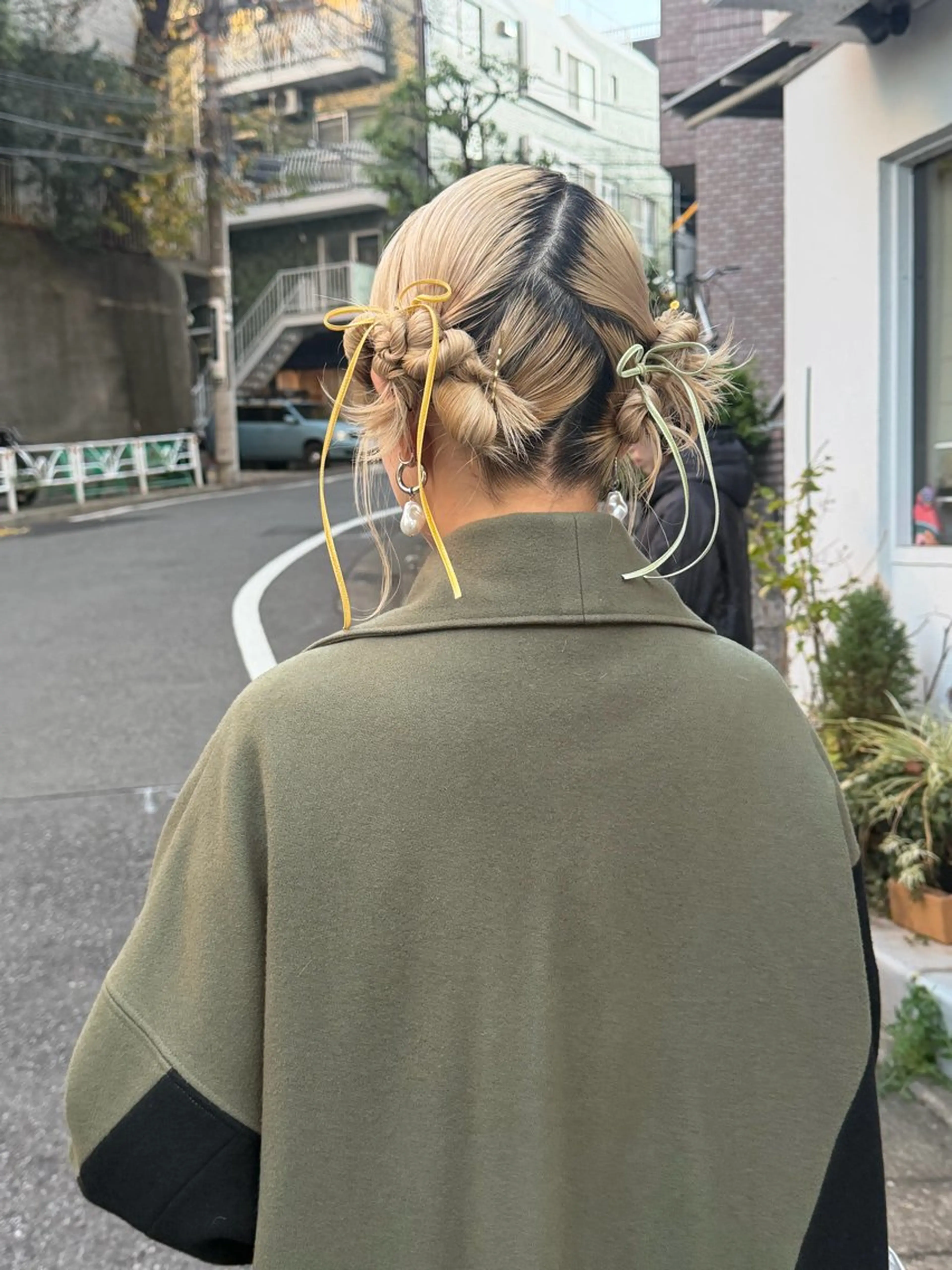 ショート ヘアアレンジ ヘアセット 🦮shiori アイドルオタク🦮のヘアスタイル