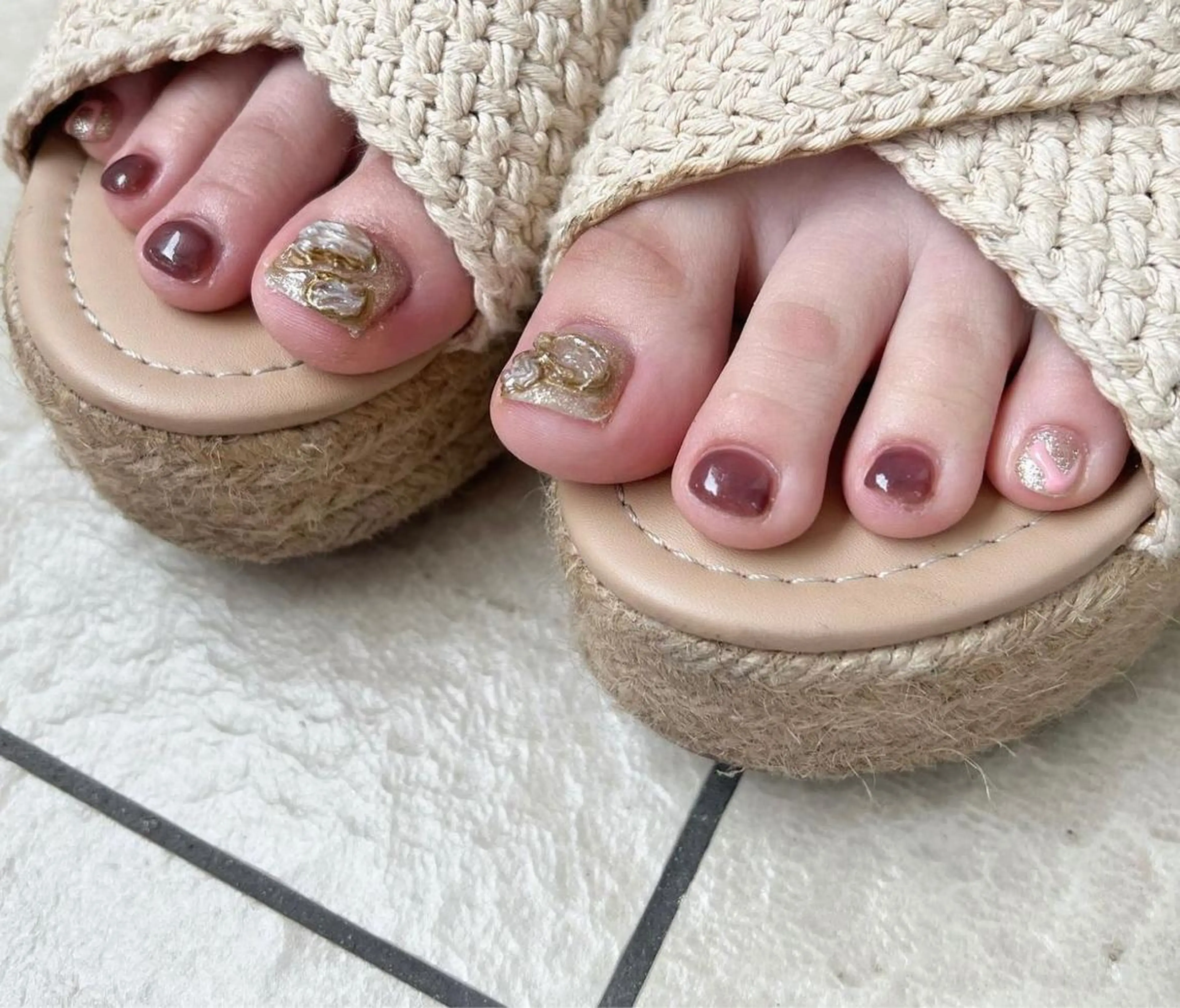 ネイル キラキラネイル omamori kyokoのネイルデザイン