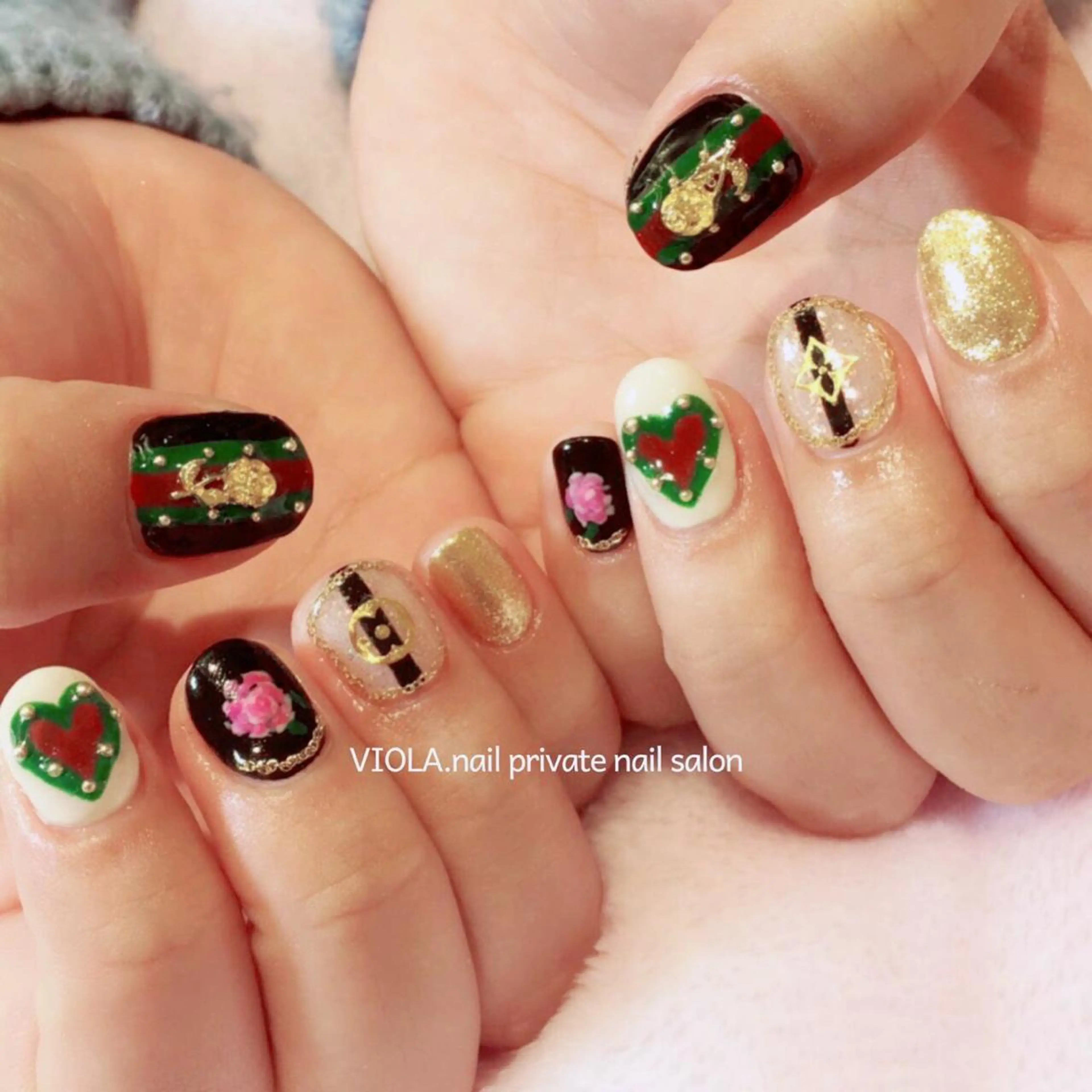 ネイル ハンドネイル VIOLA .nailのネイルデザイン