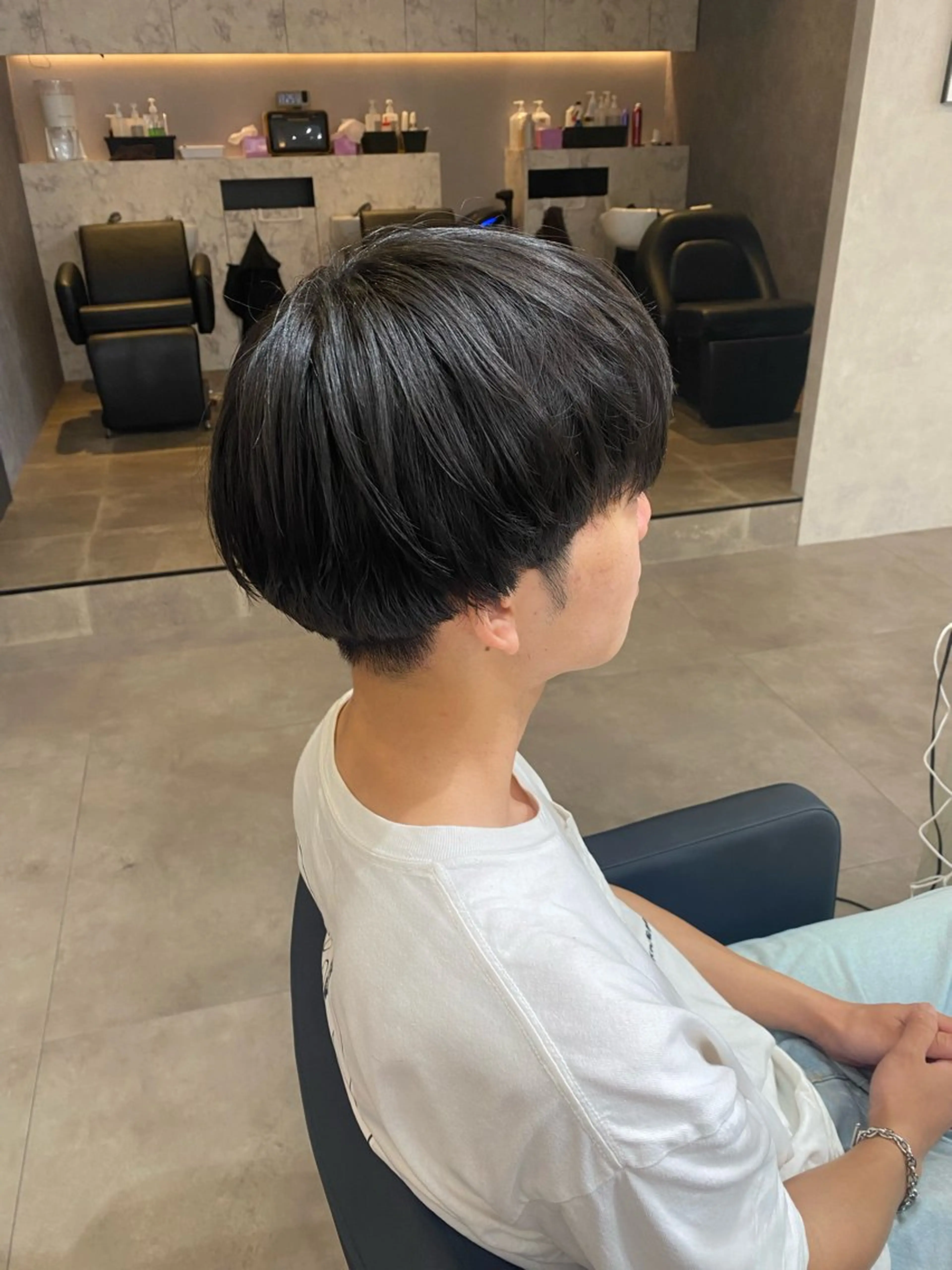 メンズ マッシュ 吉田 恋々音のヘアスタイル