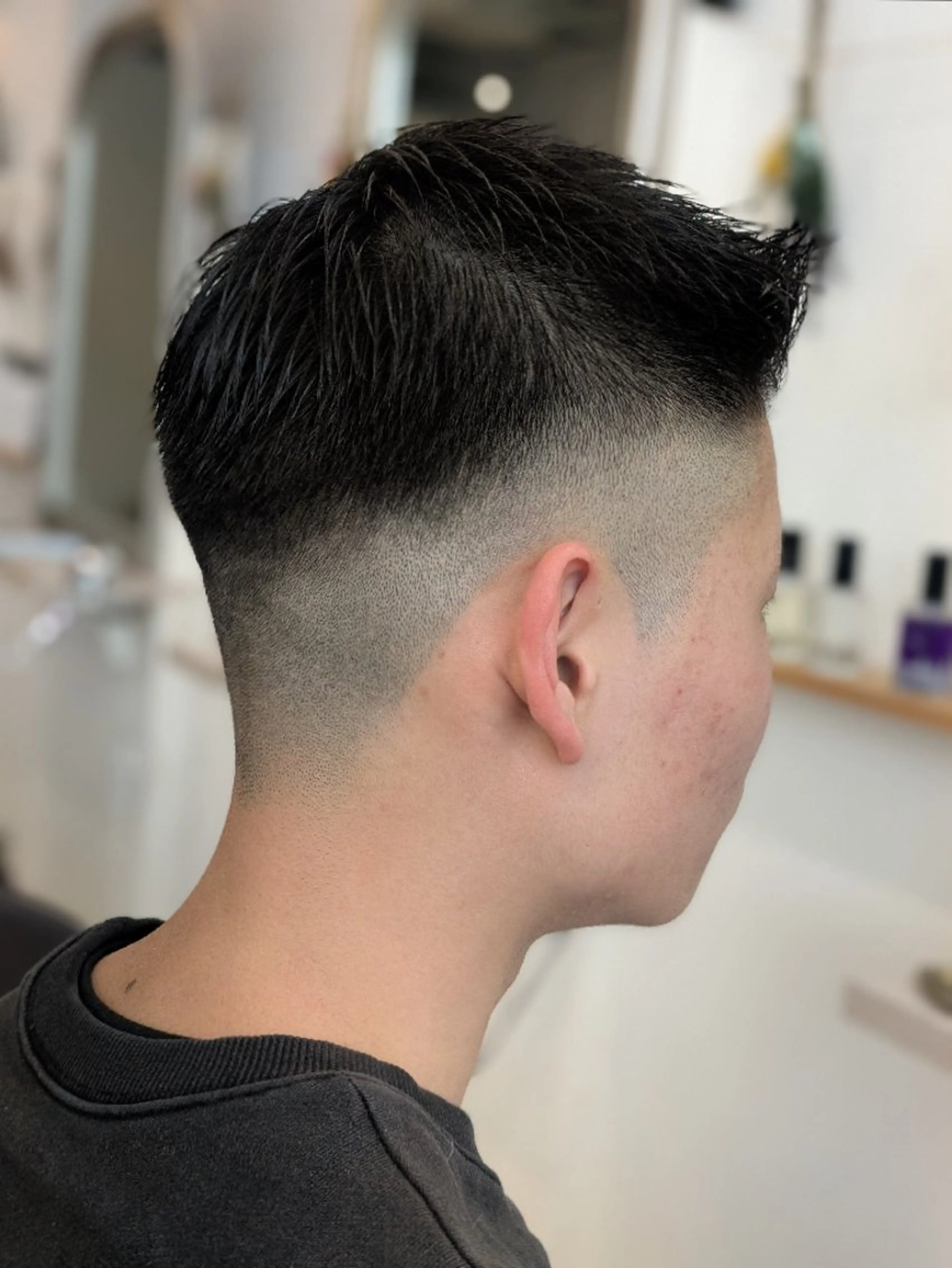 メンズデザインカット＋眉毛カット＋クイックスパの写真