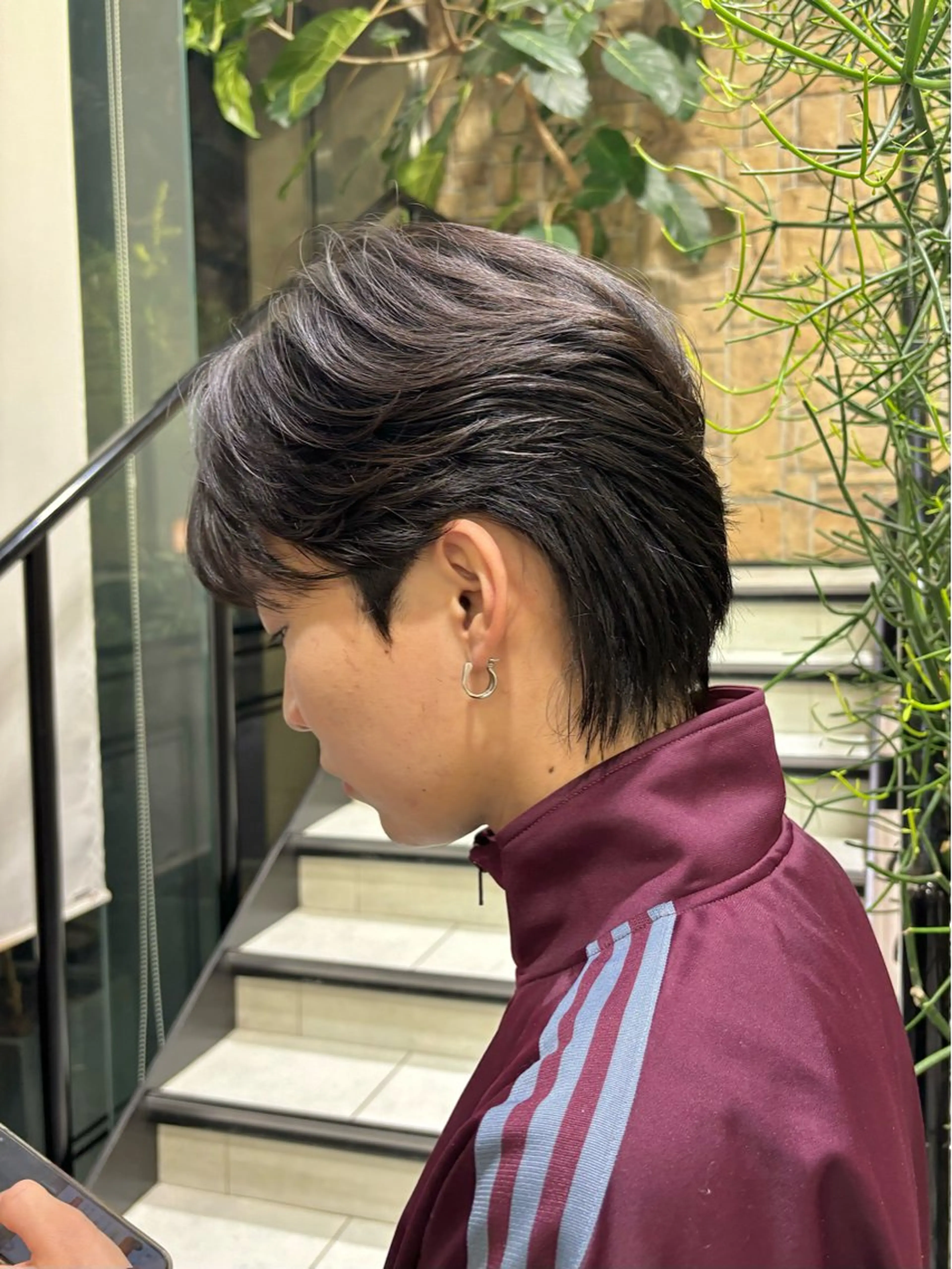 カット+カラー+髪質改善 フローディアトリートメントの写真