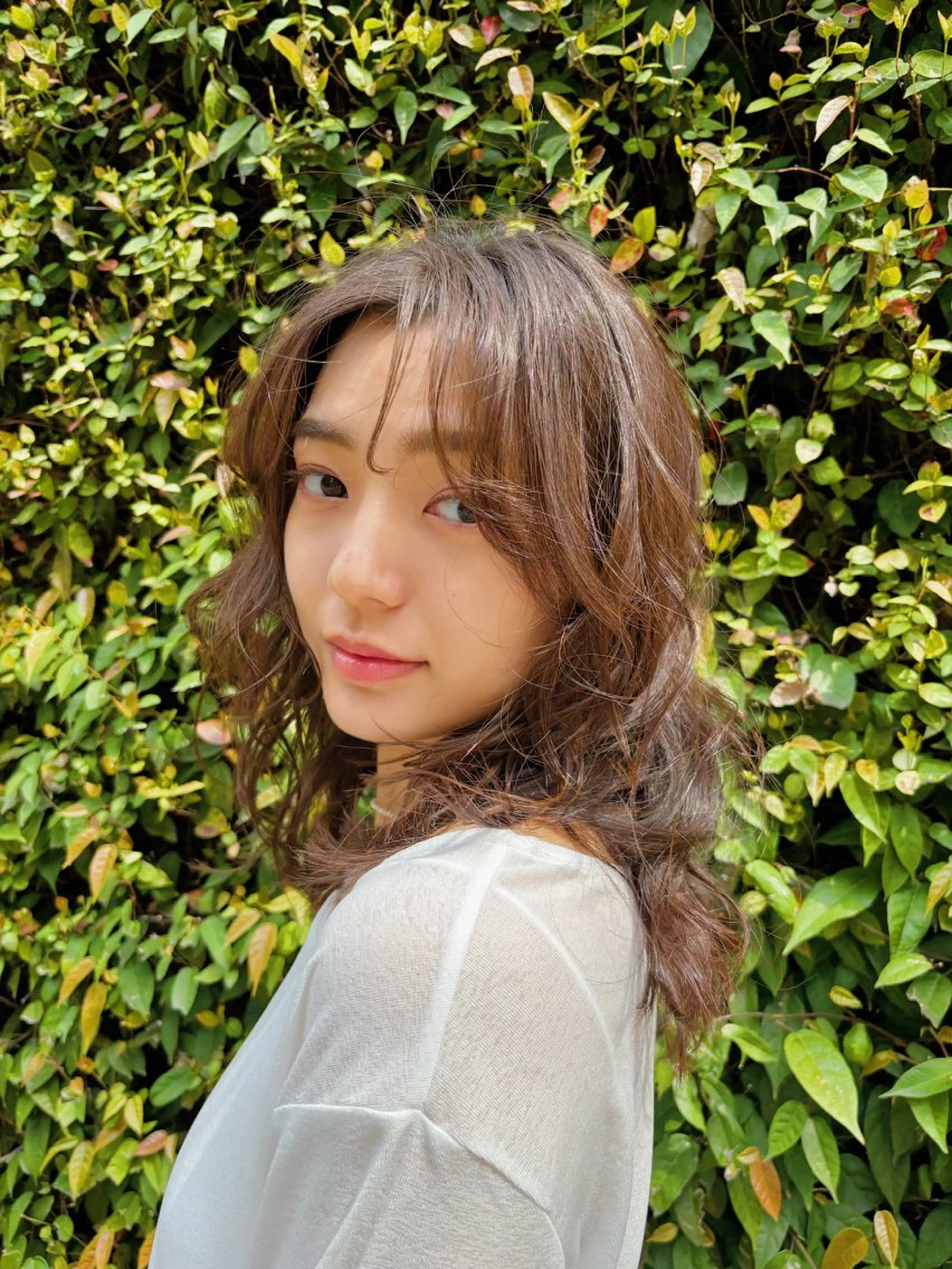 パーマ ニュアンスパーマ カット パーマ トリートメント ボブ/ミディアム 親しみやすさ/さくらのヘアスタイル