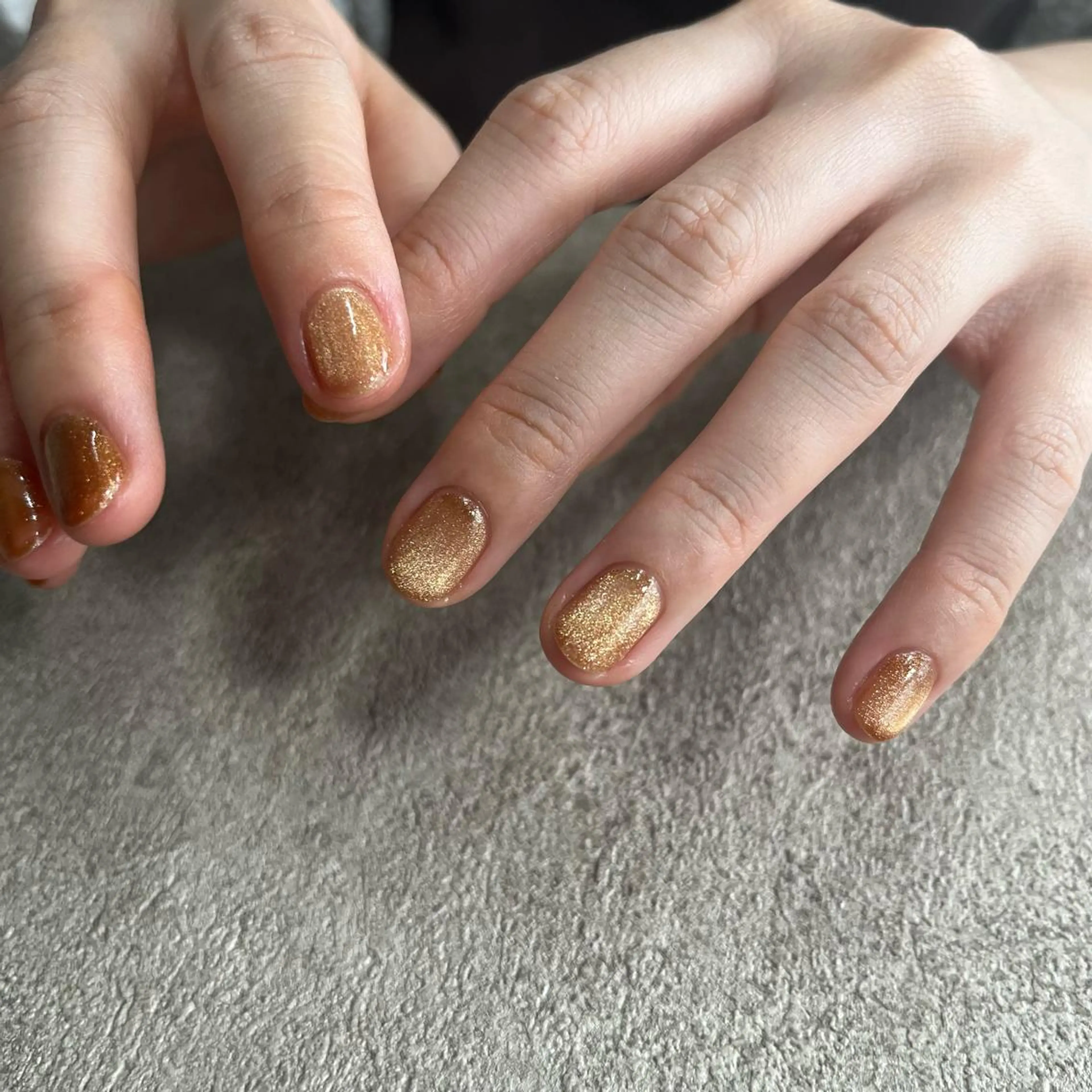 ネイル オレンジ Koa nails.のネイルデザイン
