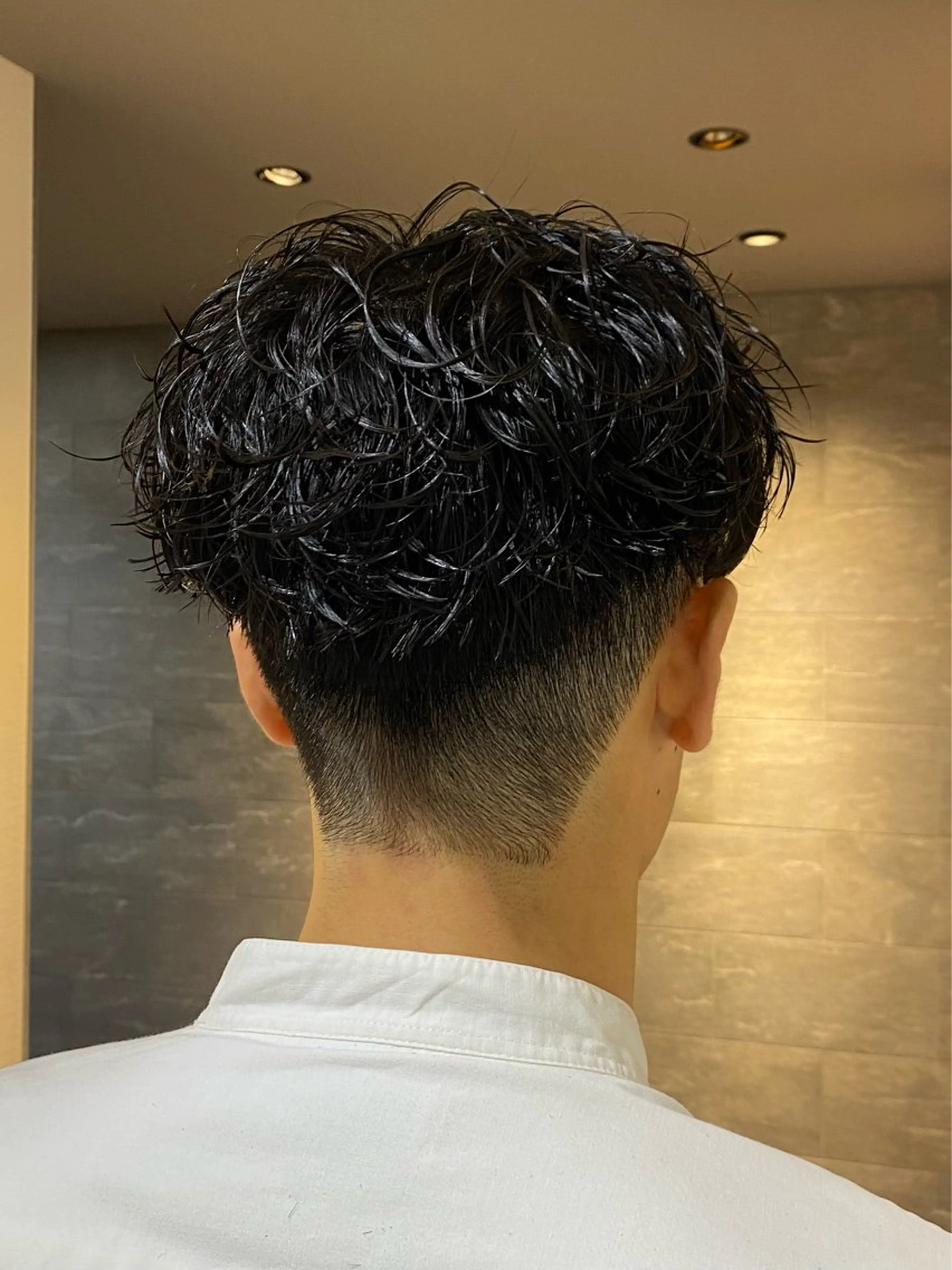 パーマ メンズ メンズパーマ カット パーマ Yamada Ami🪐のヘアスタイル