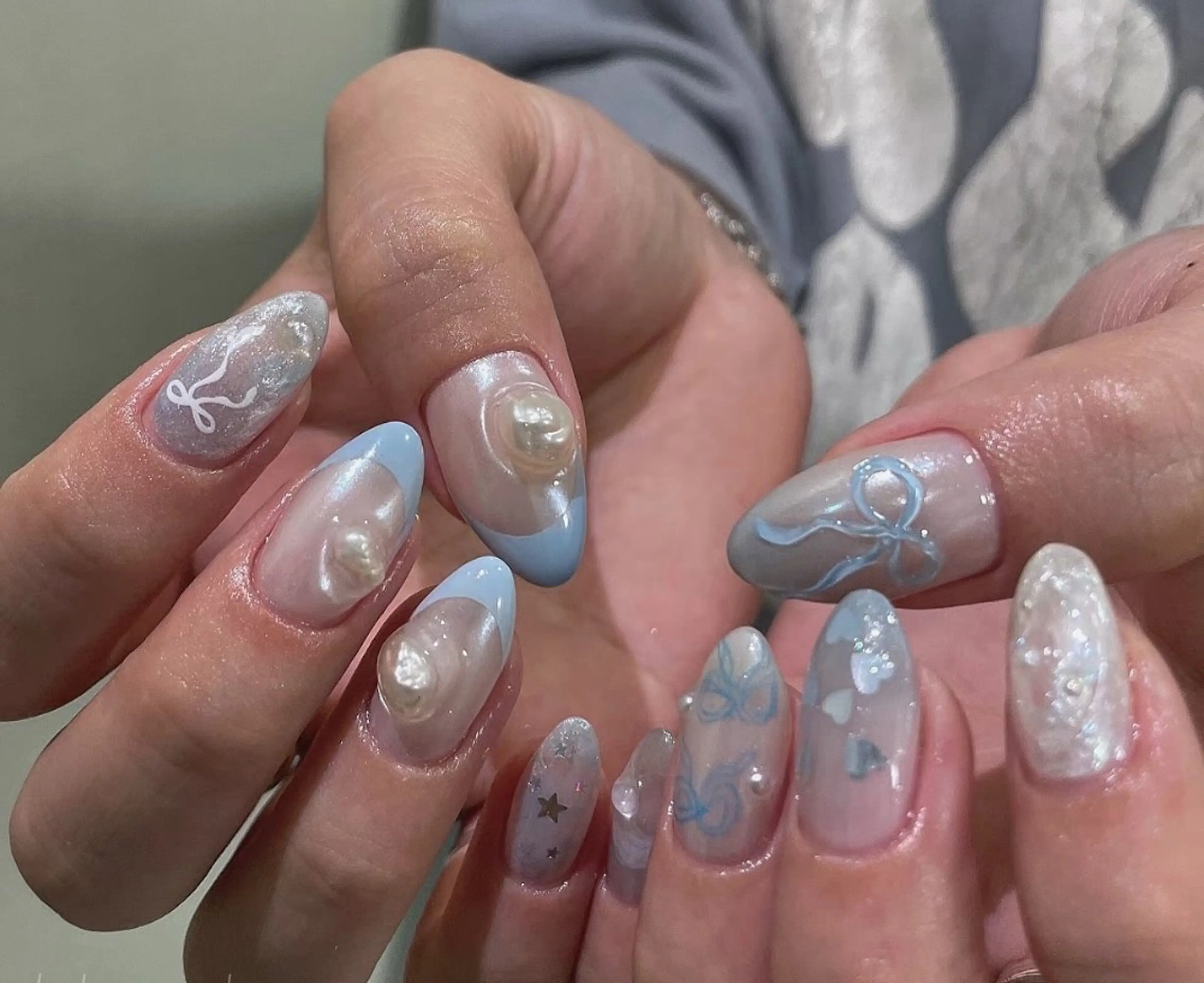 ネイル ハンドネイル ハンドケア 🍑 momo_nailのネイルデザイン