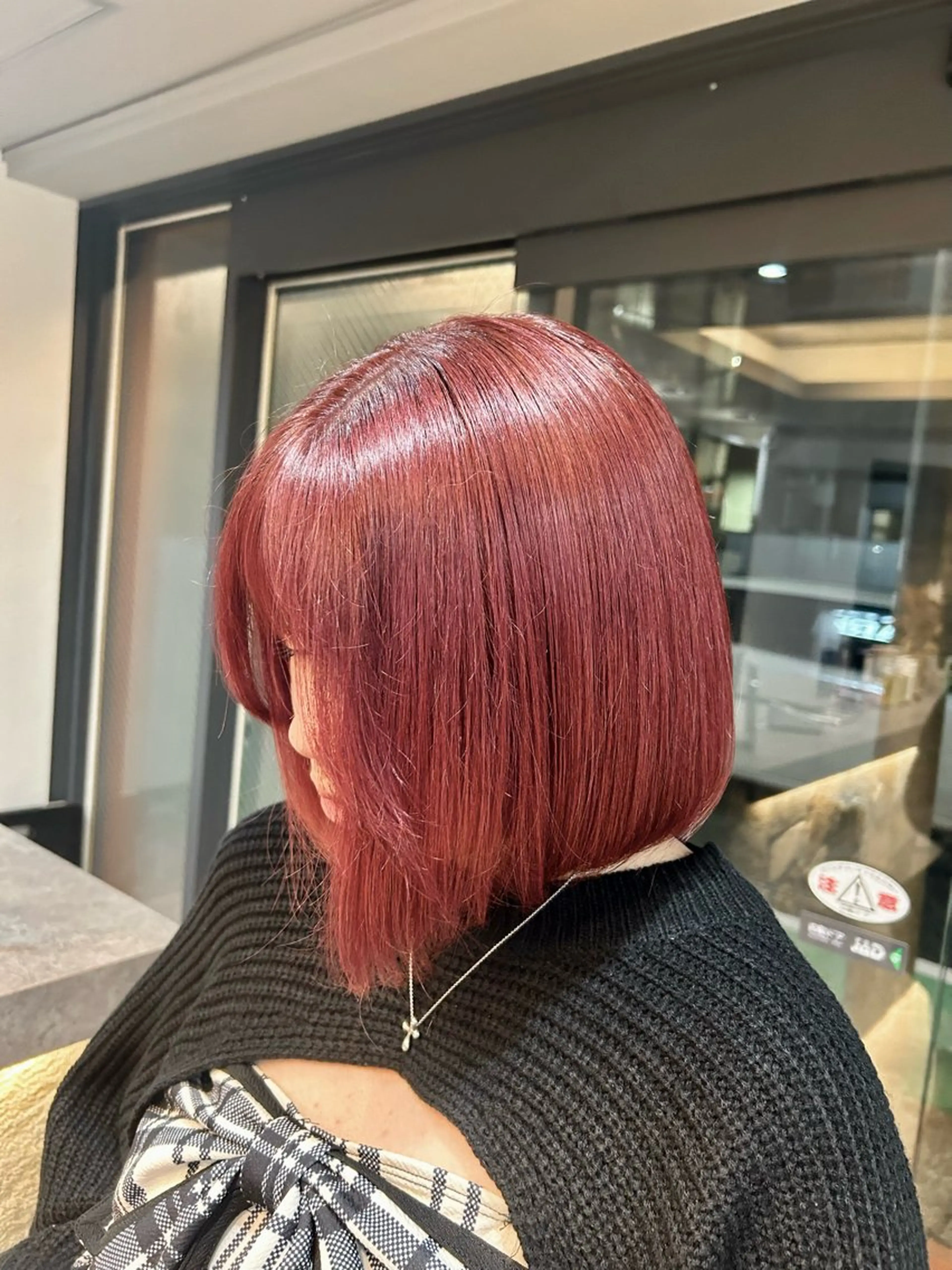 ショート レイヤー/ハイトーン 艶感/ririkaのヘアスタイル