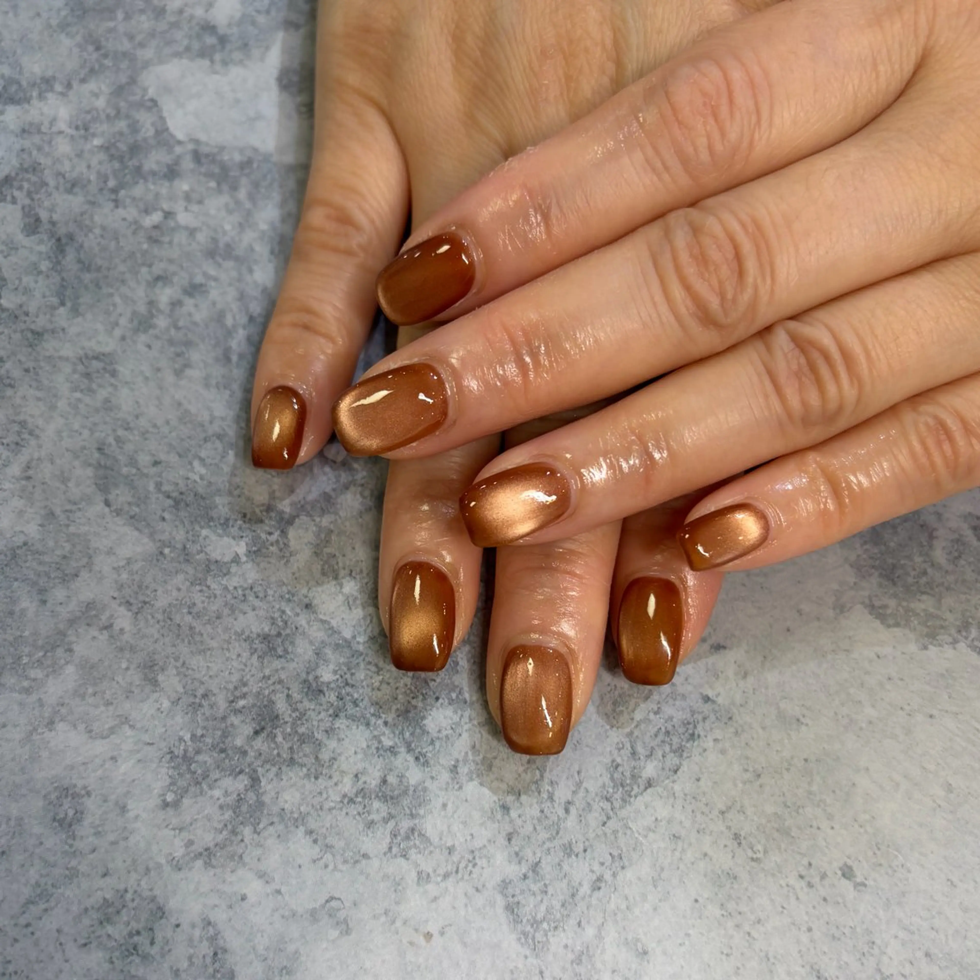 初回🤍マグネットネイル(オフなし)の写真