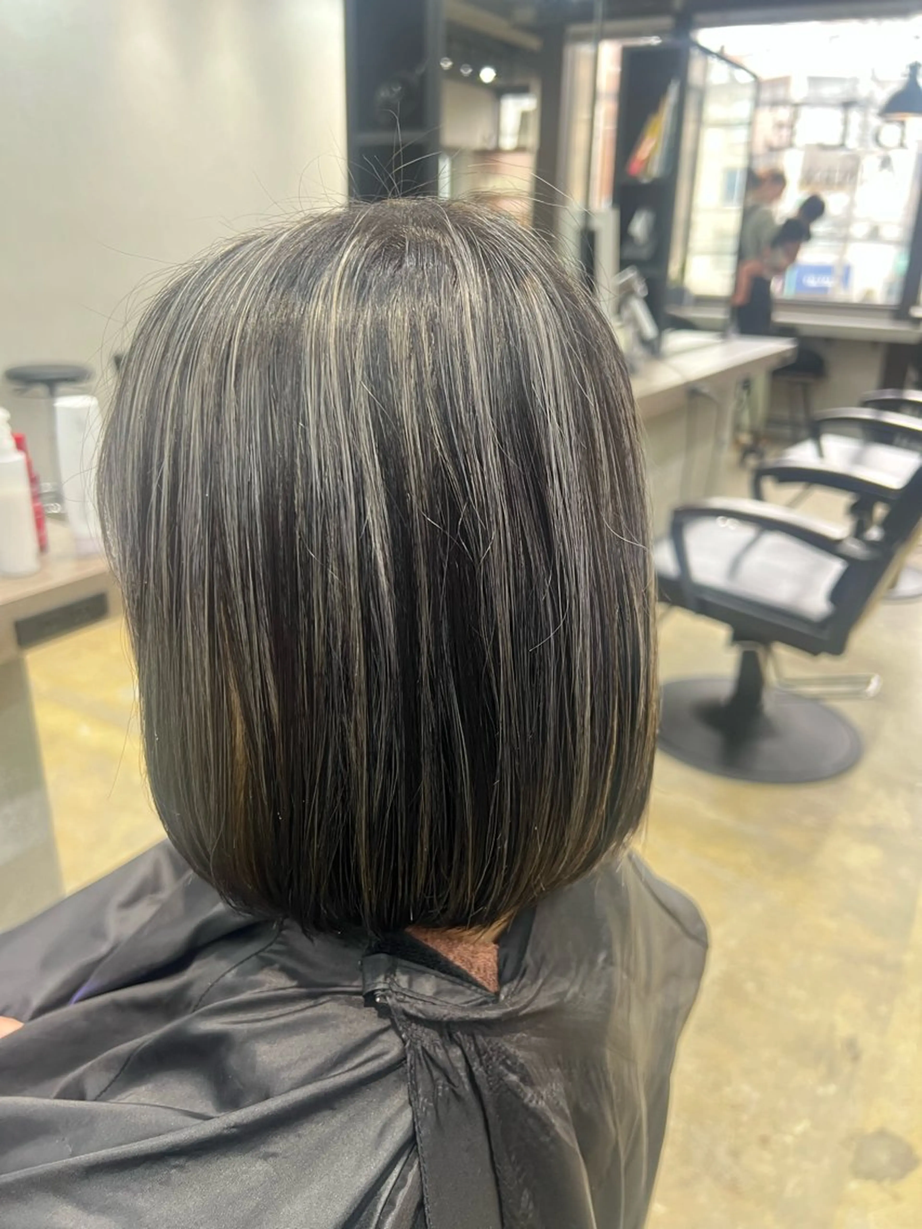 カラー ハイライトカラー ヘアカラー ルシ🎨/ハイトーン デザイン/髪質改善のヘアスタイル