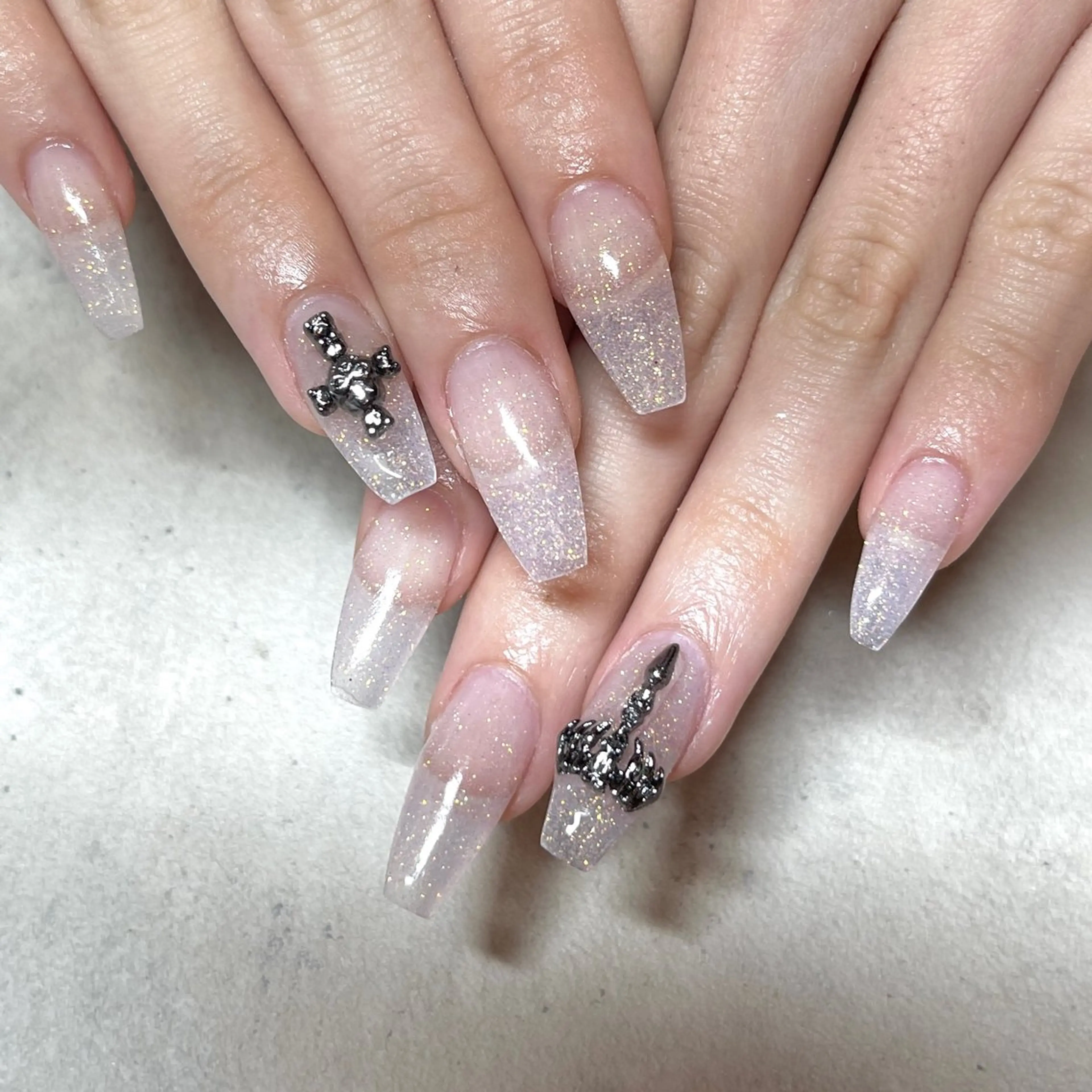 ネイル スカルプネイル 信太 由貴子のネイルデザイン