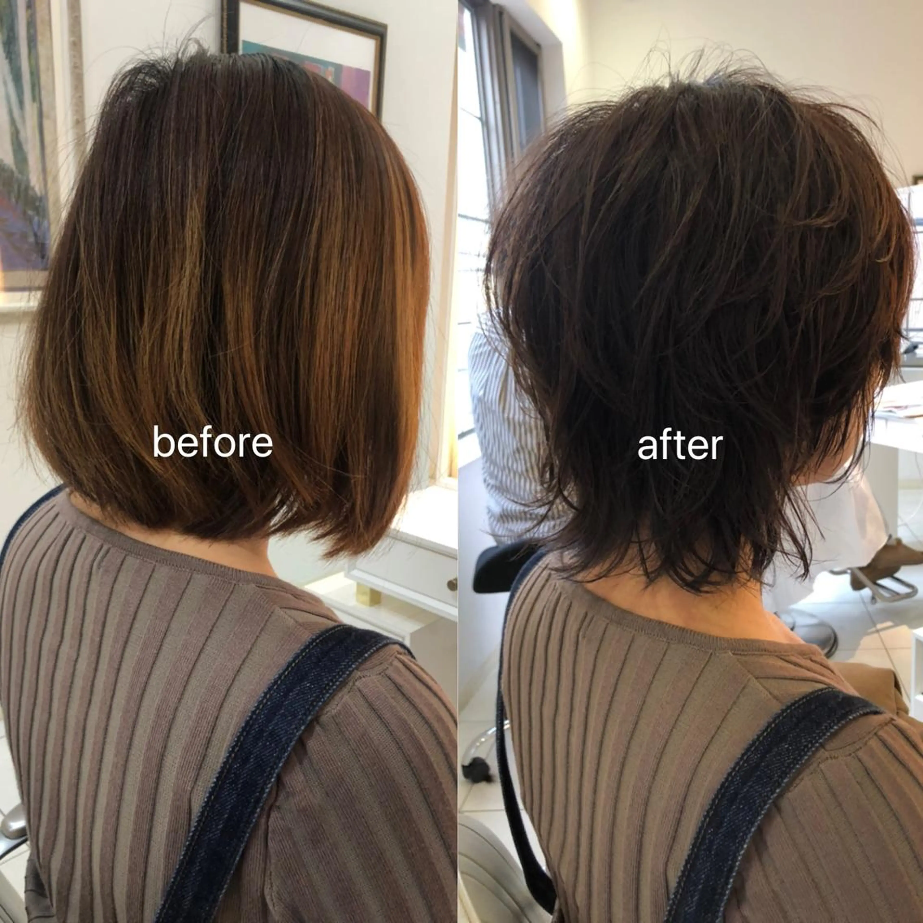 ショート カラー 店長/mao/ 前髪/顔周りカットのヘアスタイル