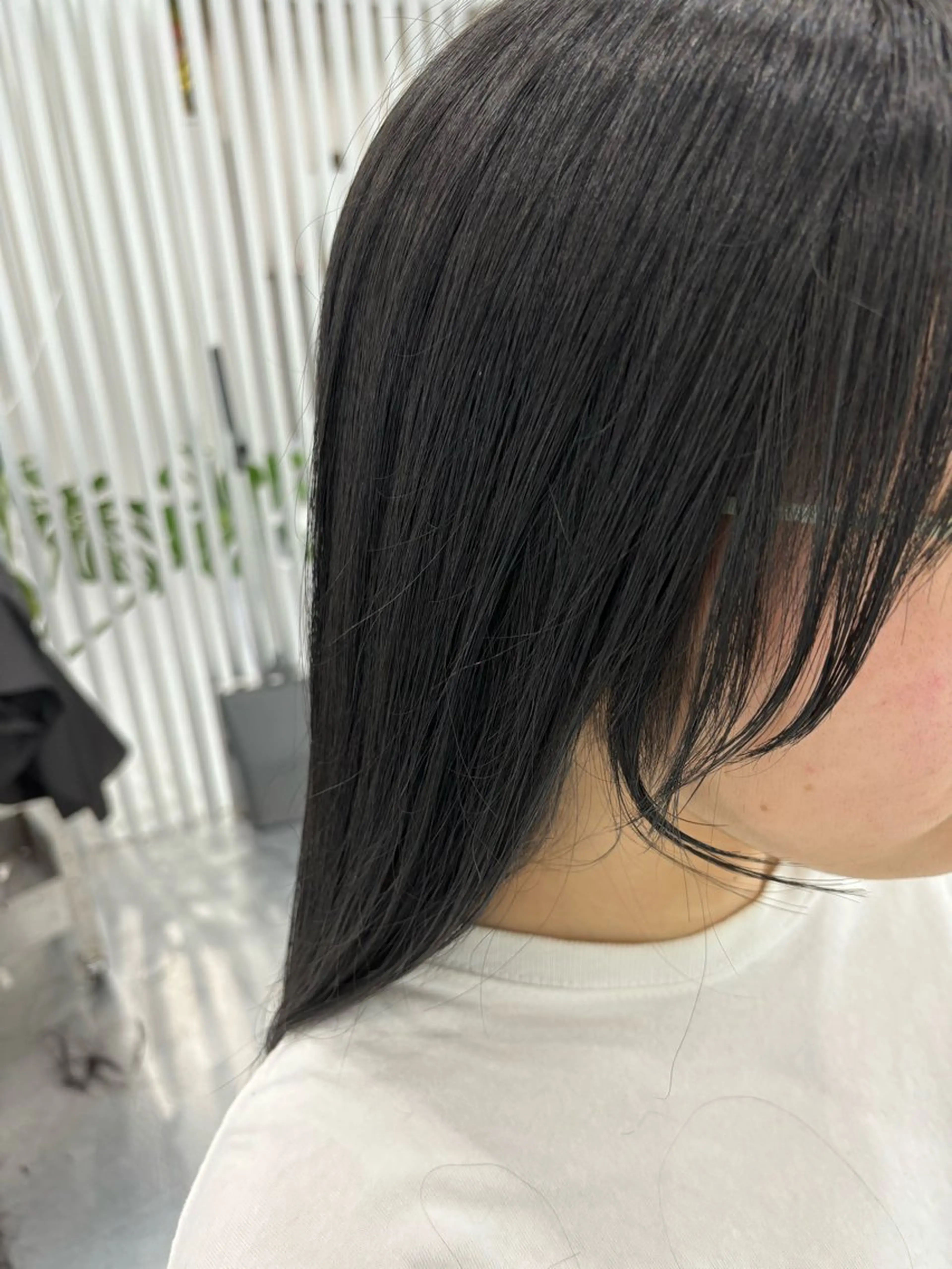 ミディアム 顔周りカット 小顔カット カット ヘアカラー MoA cilue 福島さつき 👧🏻のヘアスタイル