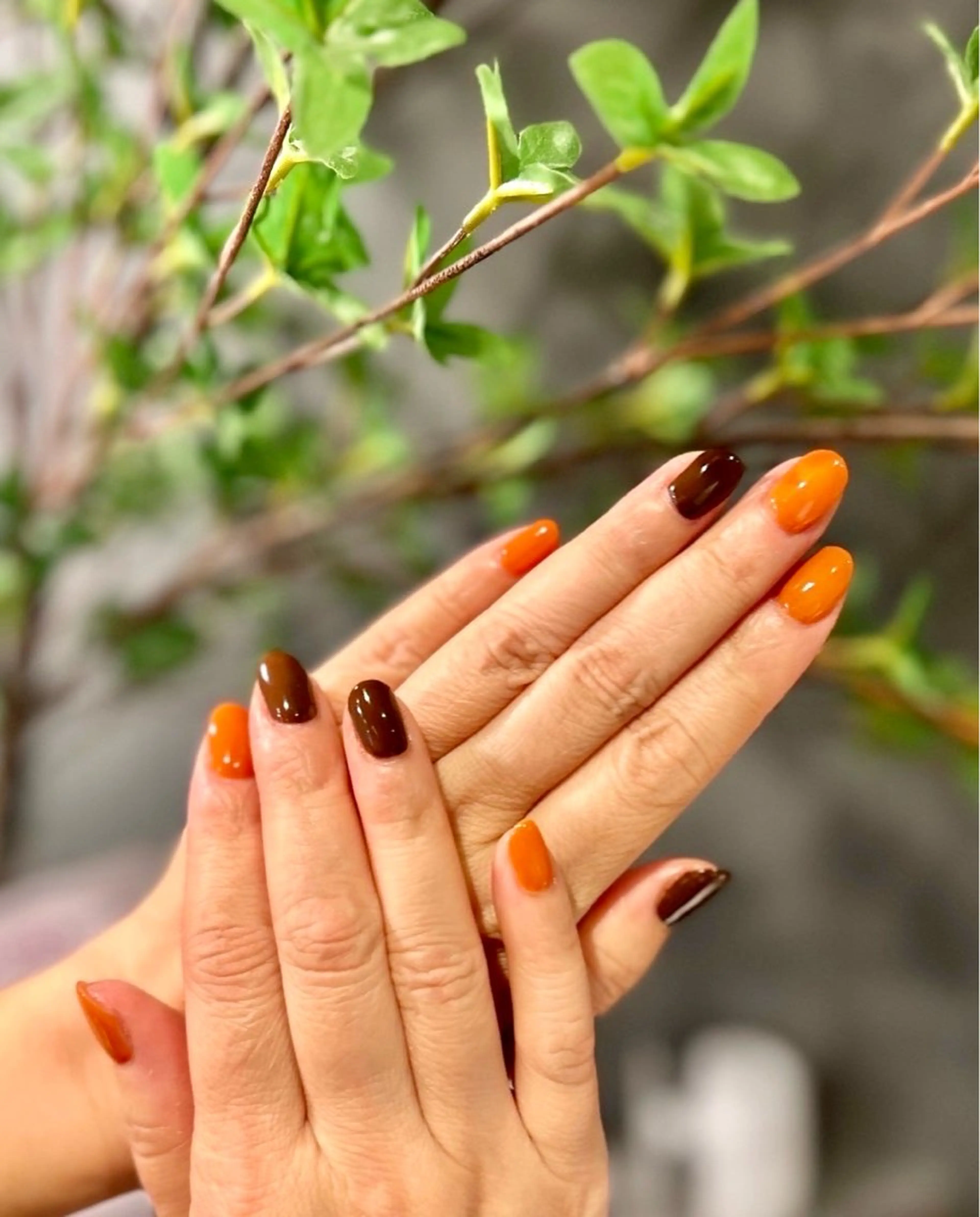 ネイル ワンカラーネイル プライベートサロン WhiteLightのネイルデザイン