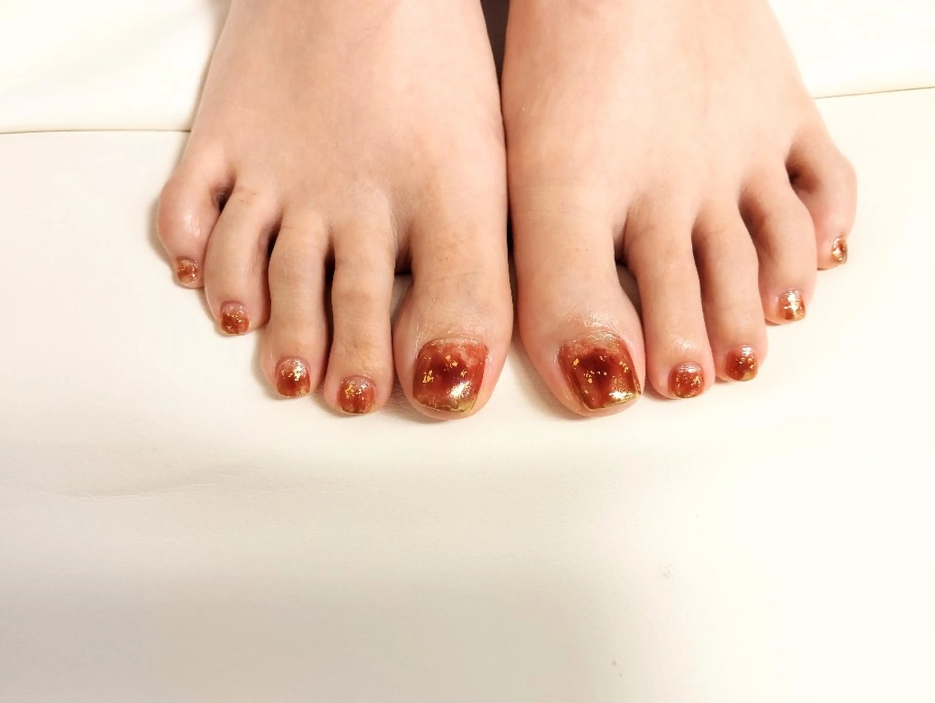 ネイル ニュアンスネイル フットネイル ＤI'A ネイルサロンのネイルデザイン